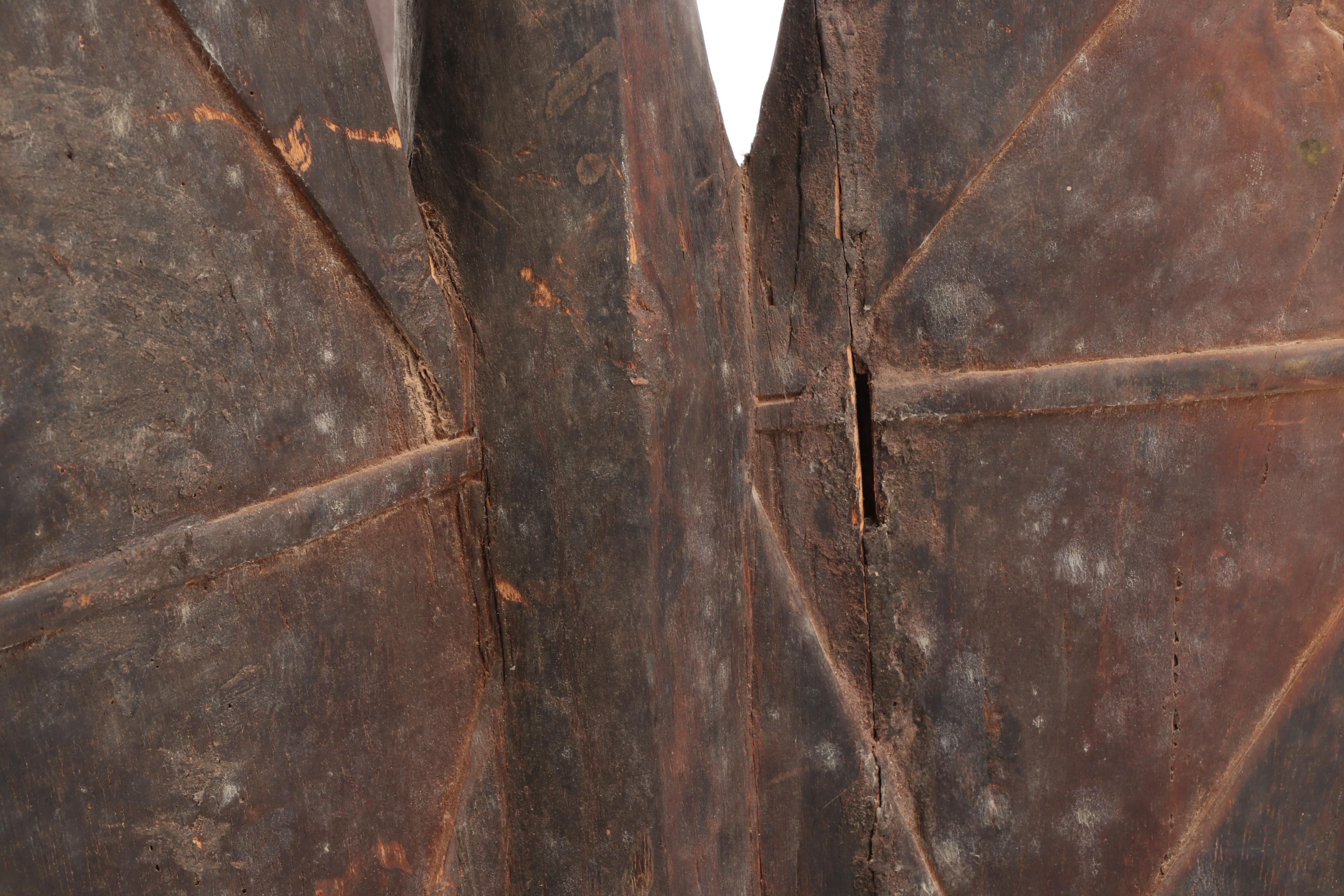 20th Century Wooden Senufo Bird (Sejen) Sculpture