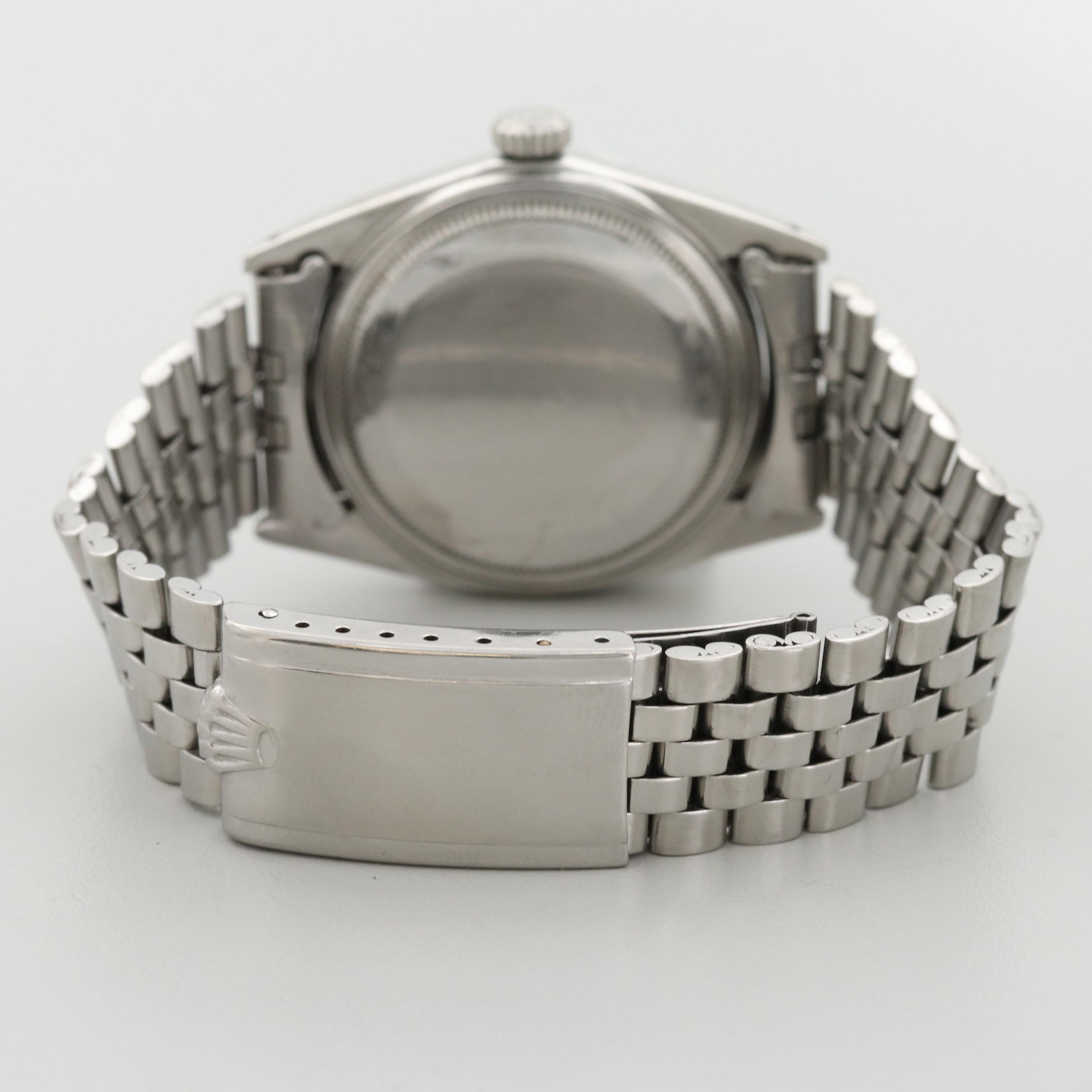 Vintage Rolex Datejust Stainless Steel Automatic Watch, 1965