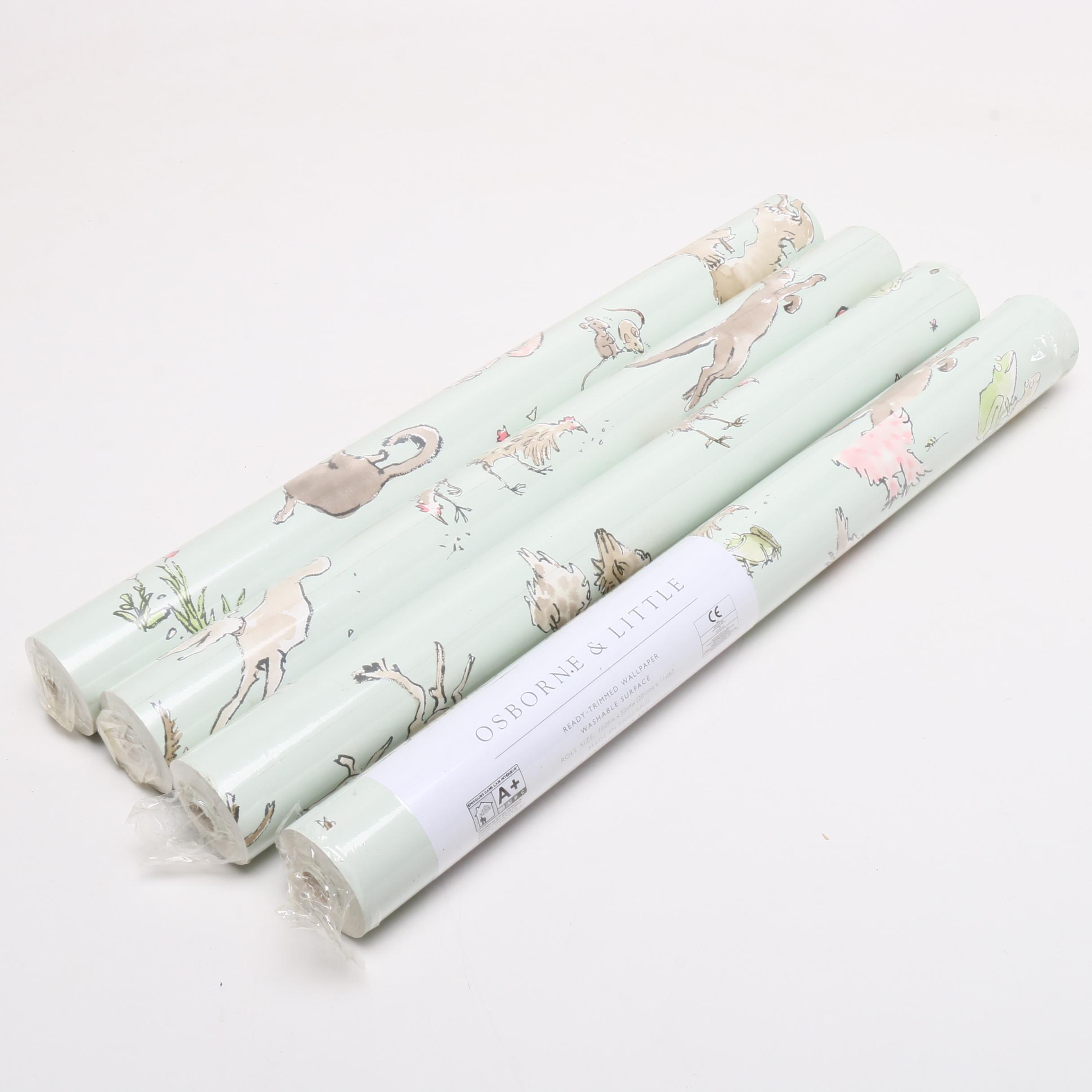 Osborne & Little Child's Washable Wallpaper, Made in England