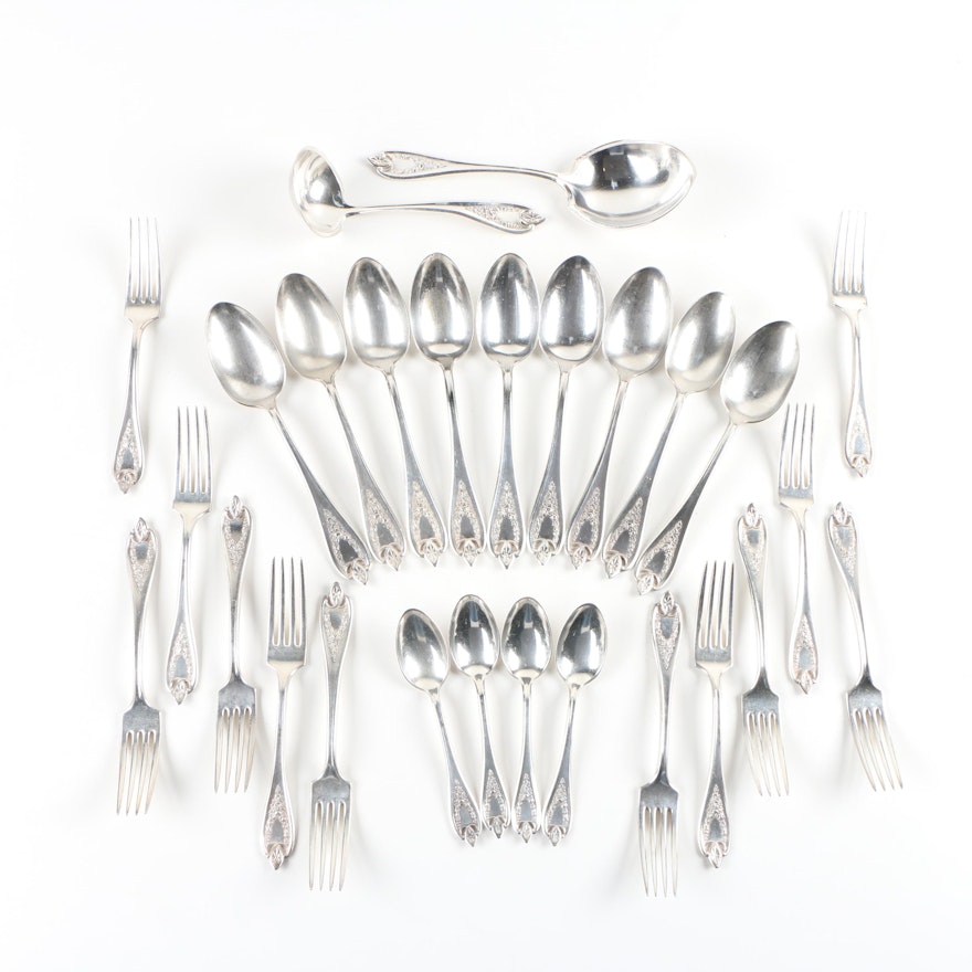 Rogers Bros "Old Colony" Silver Plate Flatware