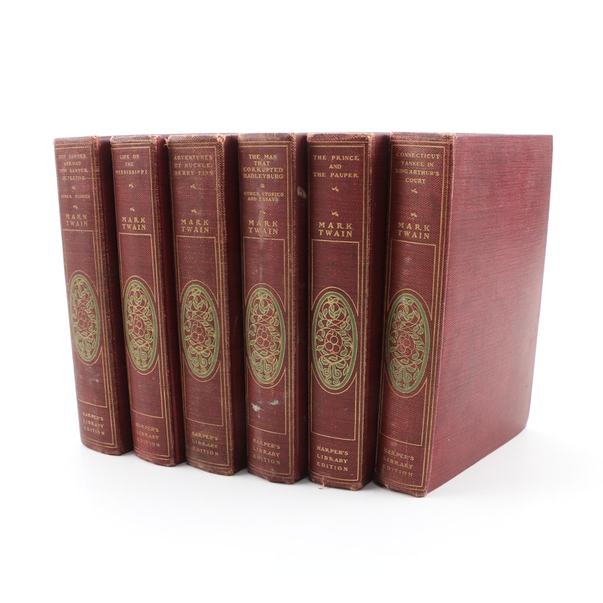 Harper's Library Edition of Mark Twain's Works, 1901