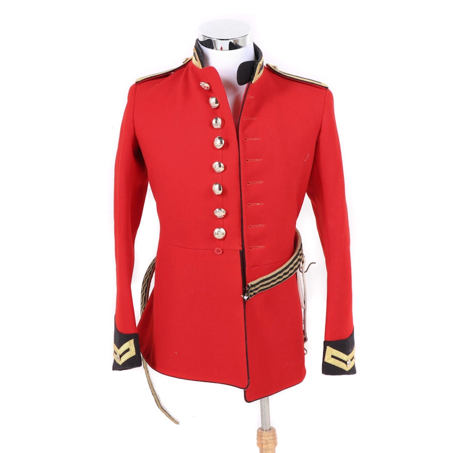 Contemporary Lifeguards of the Household Cavalry British Uniform Coat