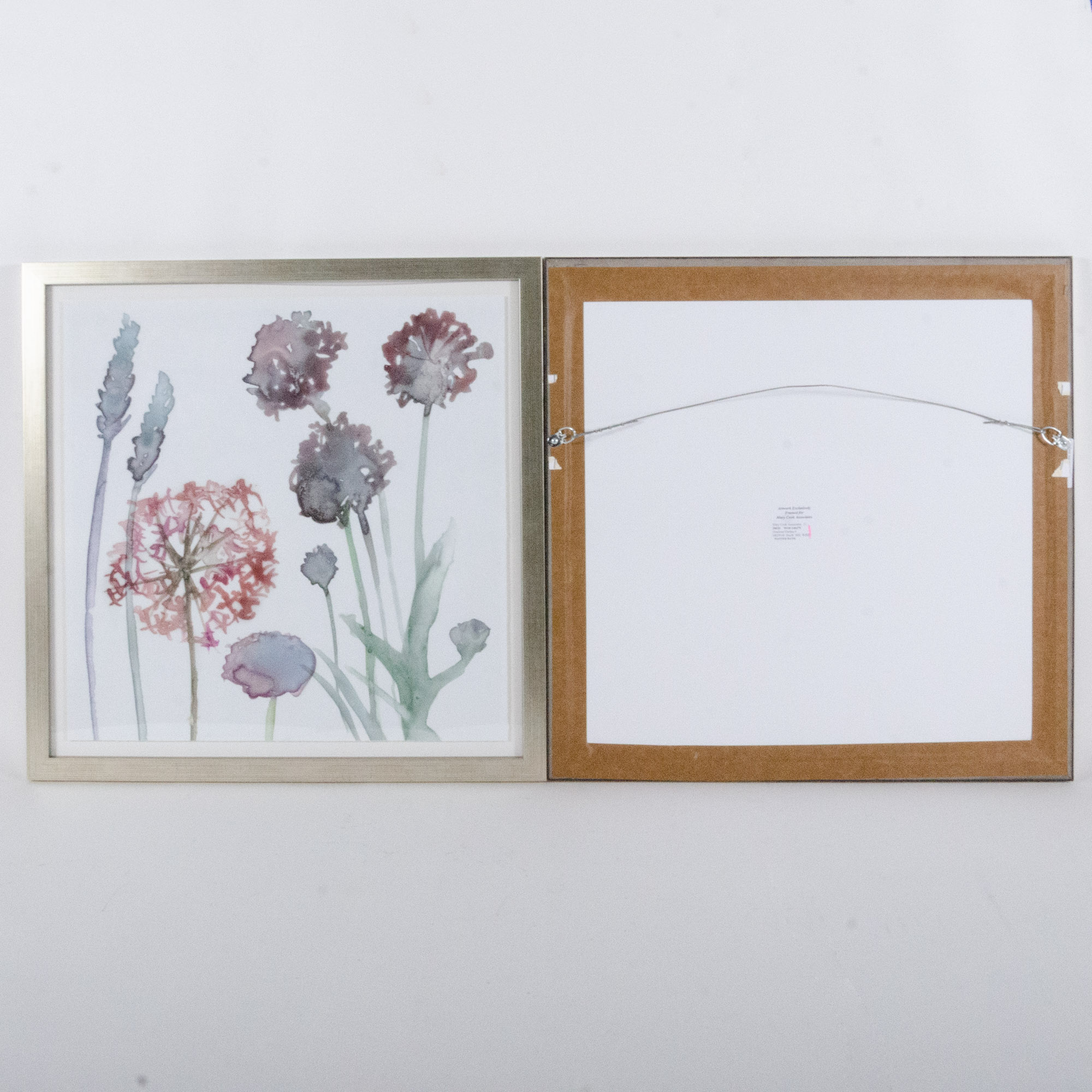 Modern Giclées "Gracious Garden 3" and "Gracious Garden 4"