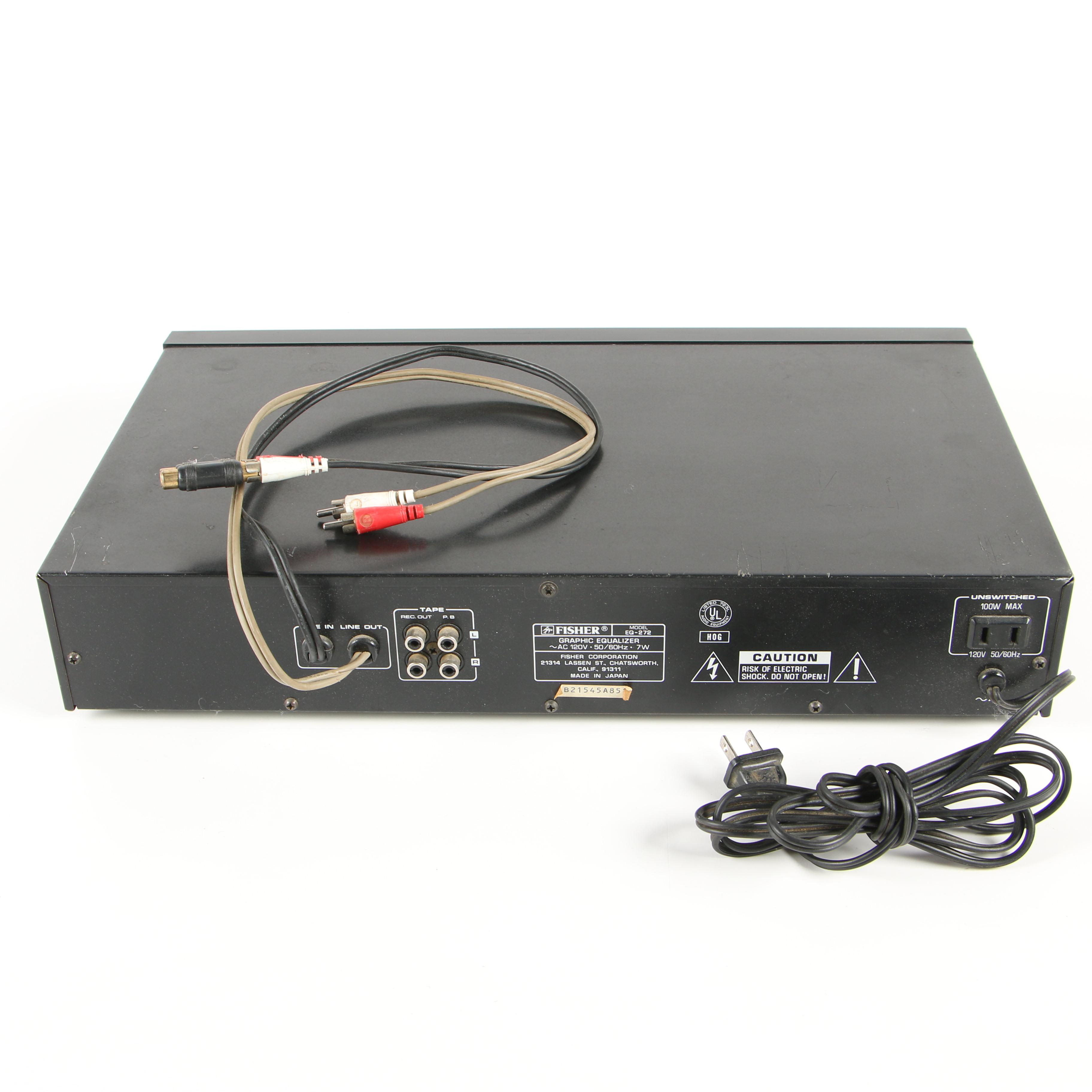 Fisher EQ-272 Stereo Graphic Equalizer