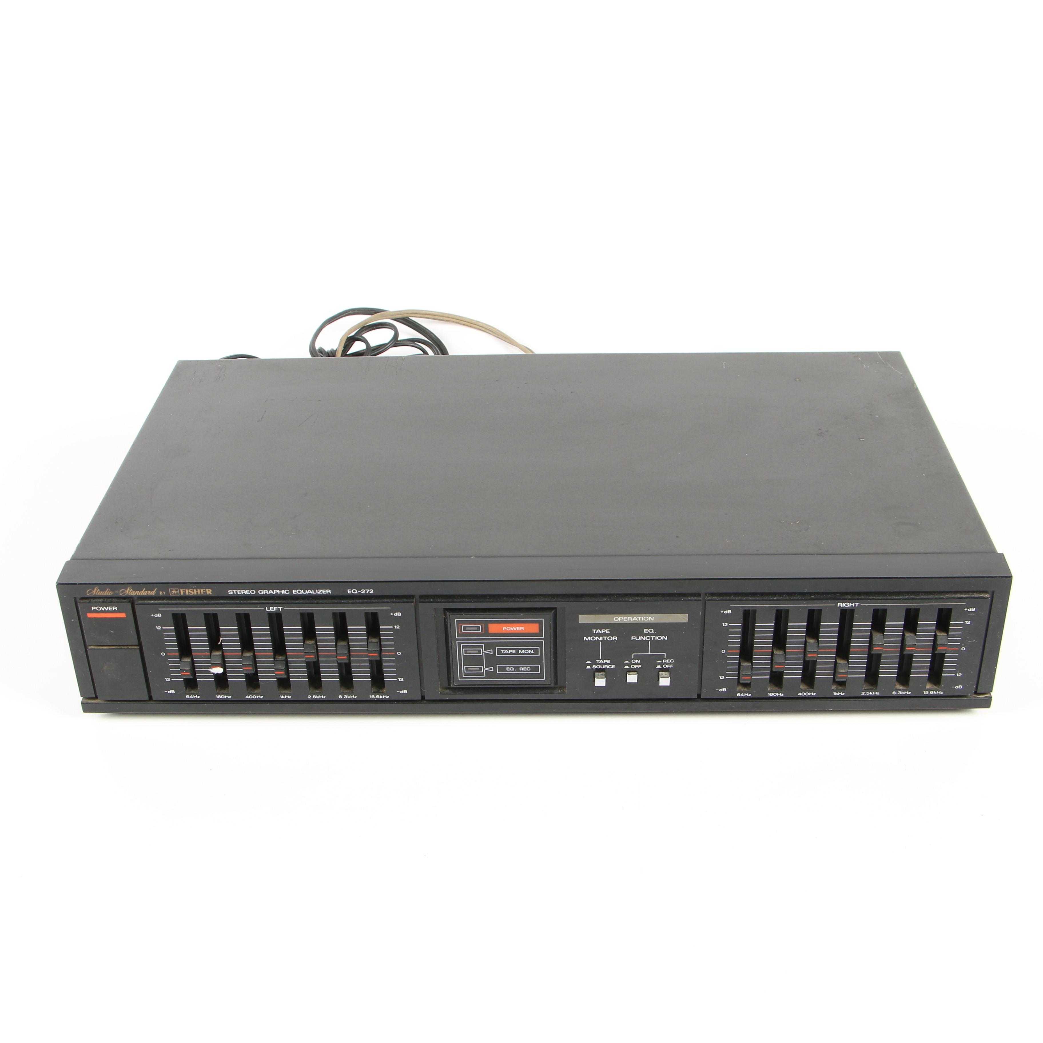 Fisher EQ-272 Stereo Graphic Equalizer