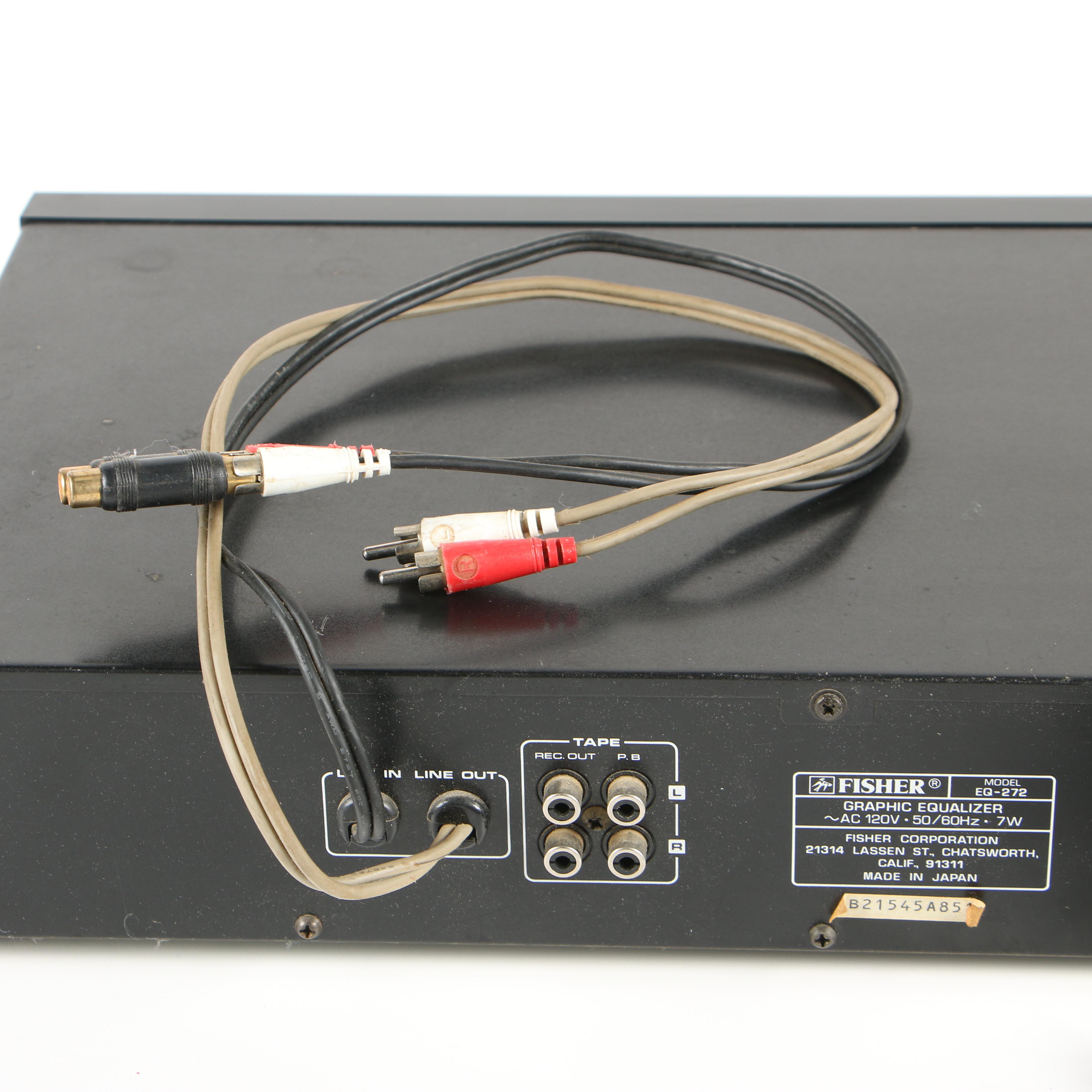 Fisher EQ-272 Stereo Graphic Equalizer