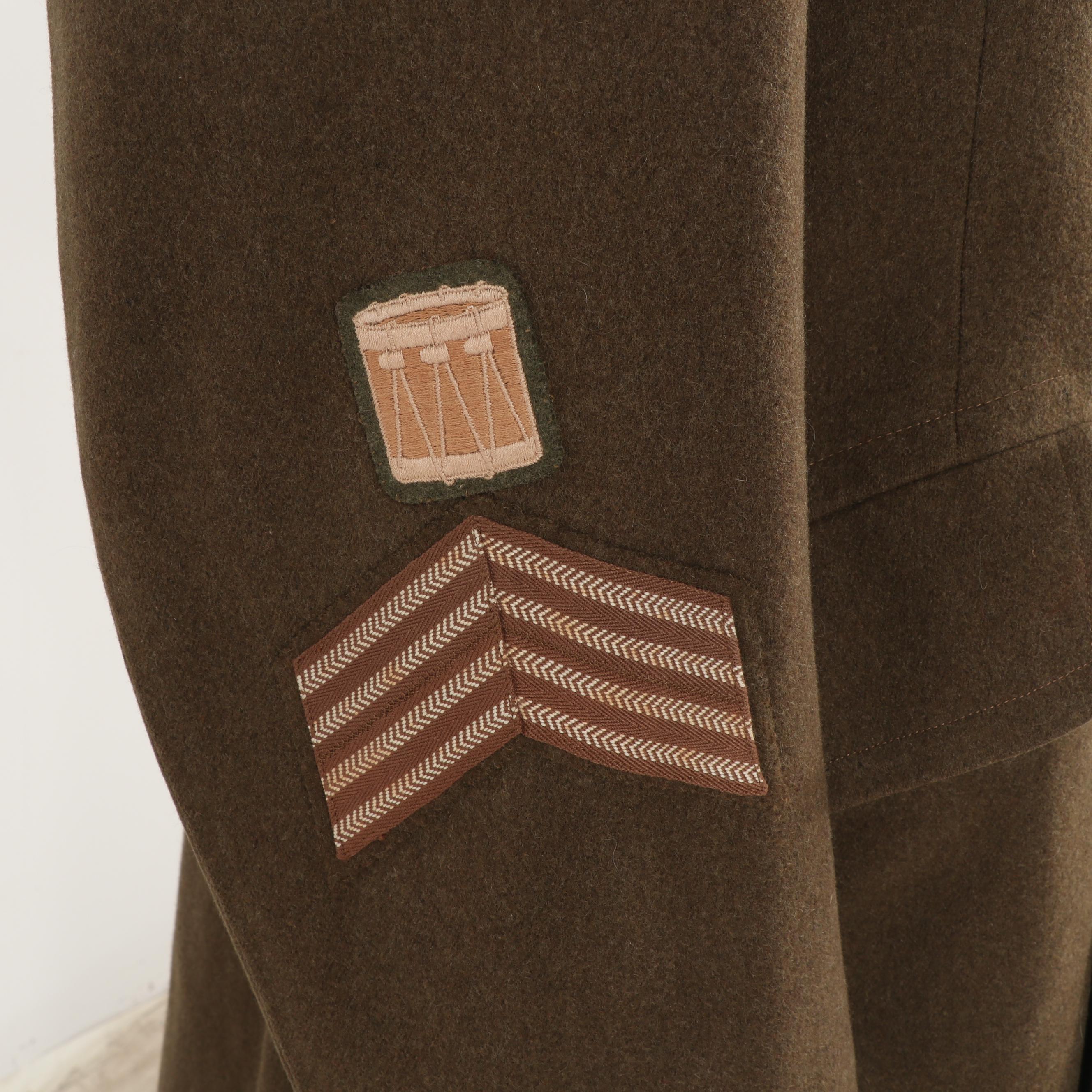 British-Canadian Military Style Jackets with 48th Highlanders of Canada Coat