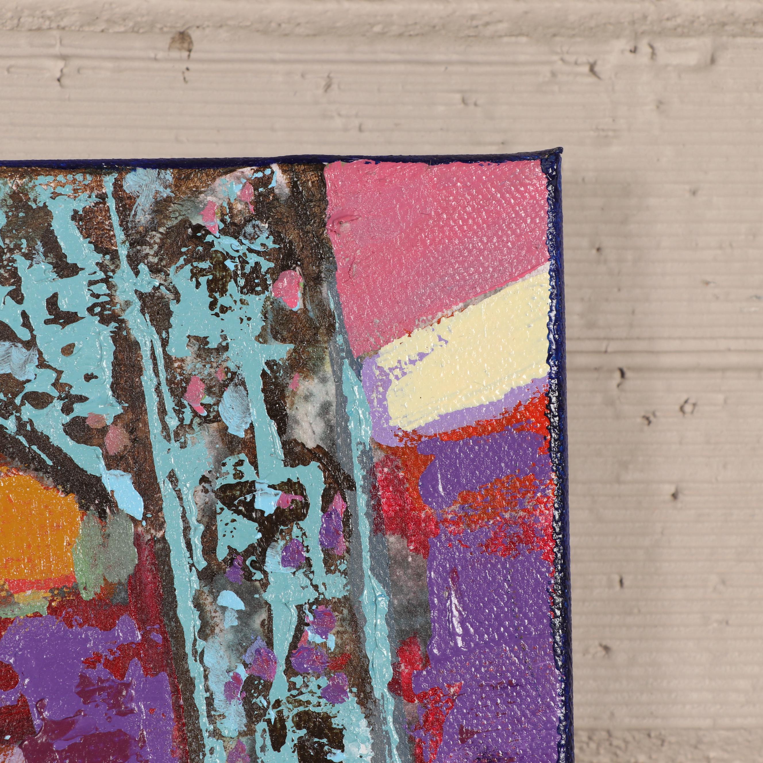 Monica Cascio Oil Painting "Red House in the Quarter"