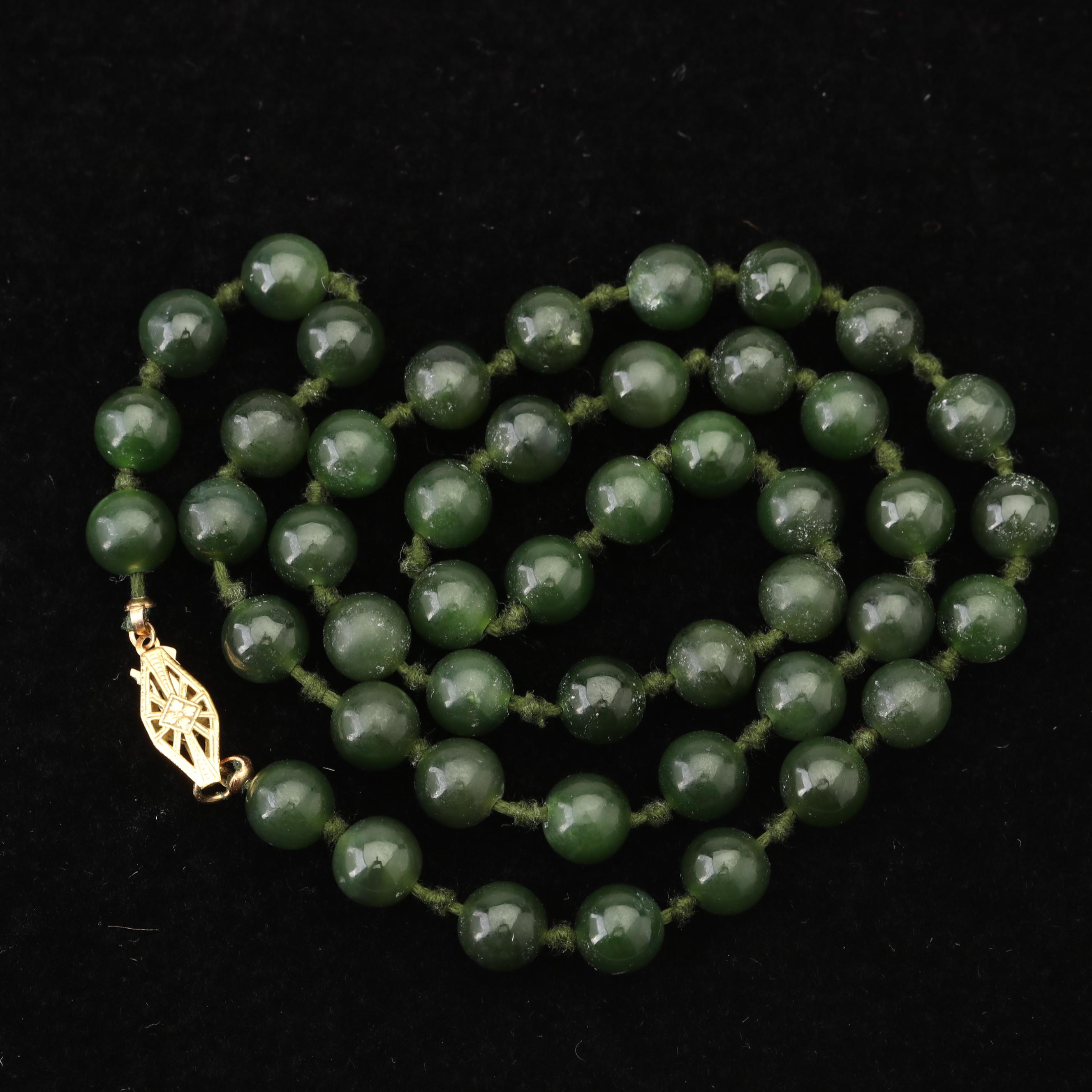 Jade Dynasty Collection Gold Tone Nephrite Jade Jewelry