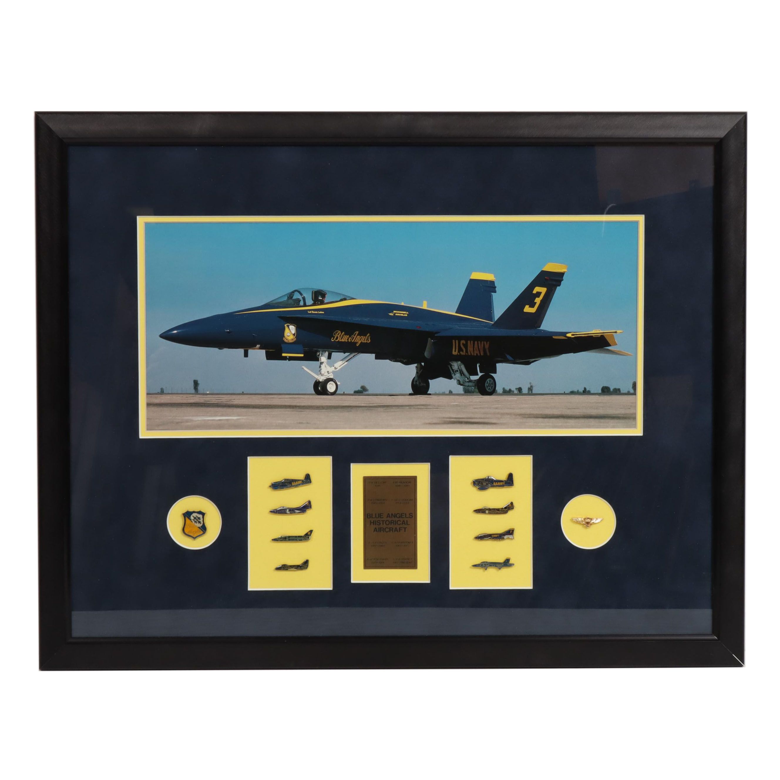 Blue Angels Historical Aircraft Display