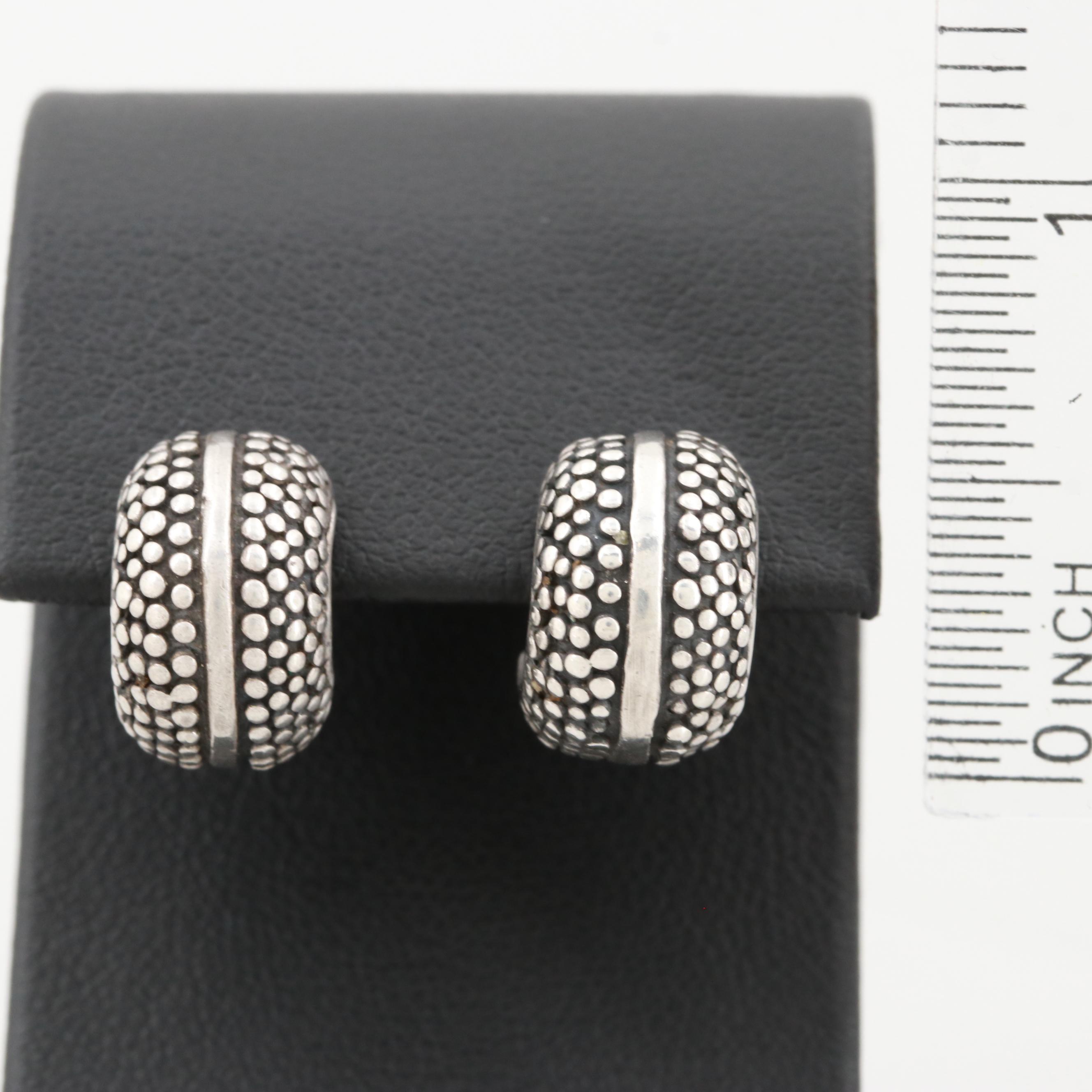 Michael Bromberg Designs Sterling Silver Earrings