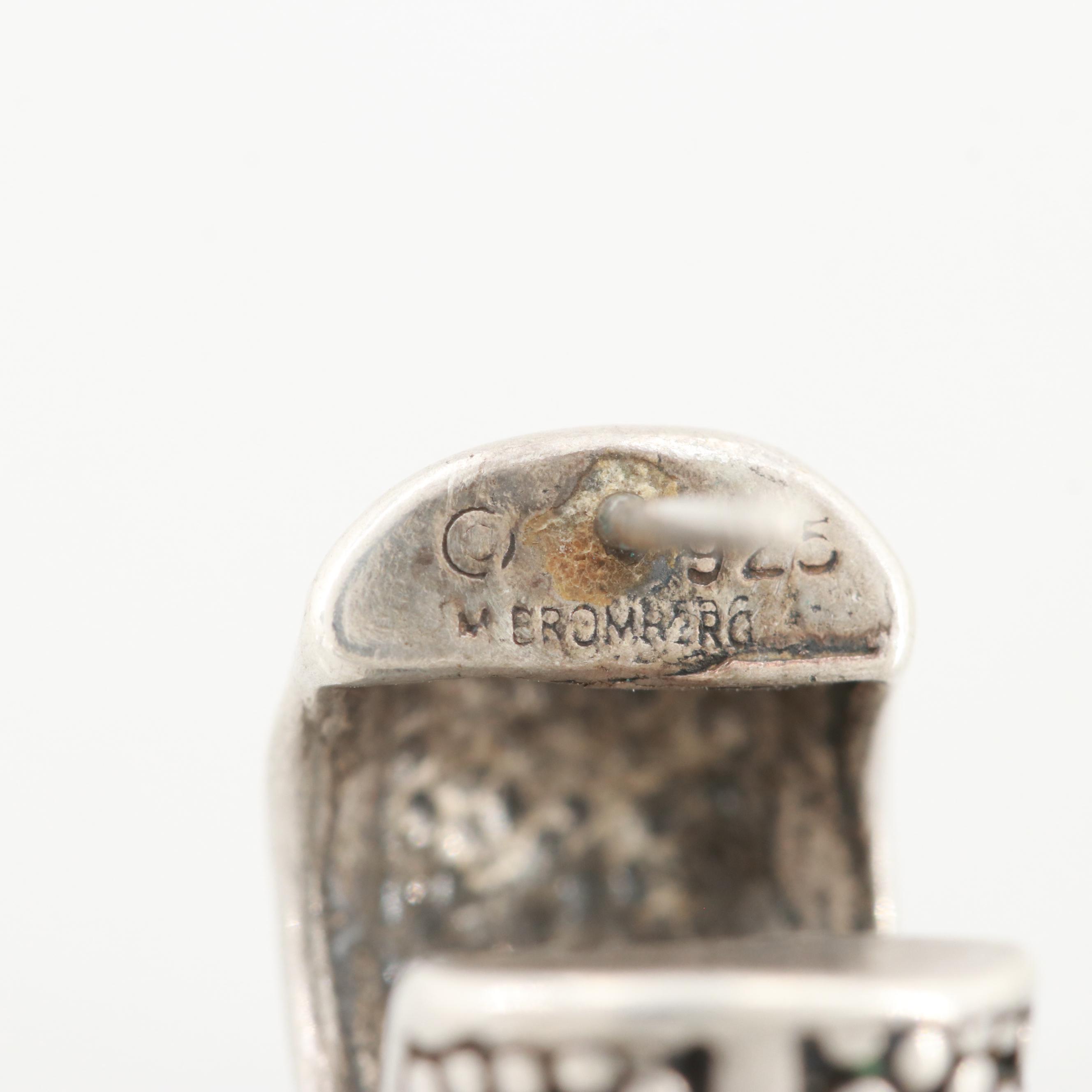 Michael Bromberg Designs Sterling Silver Earrings