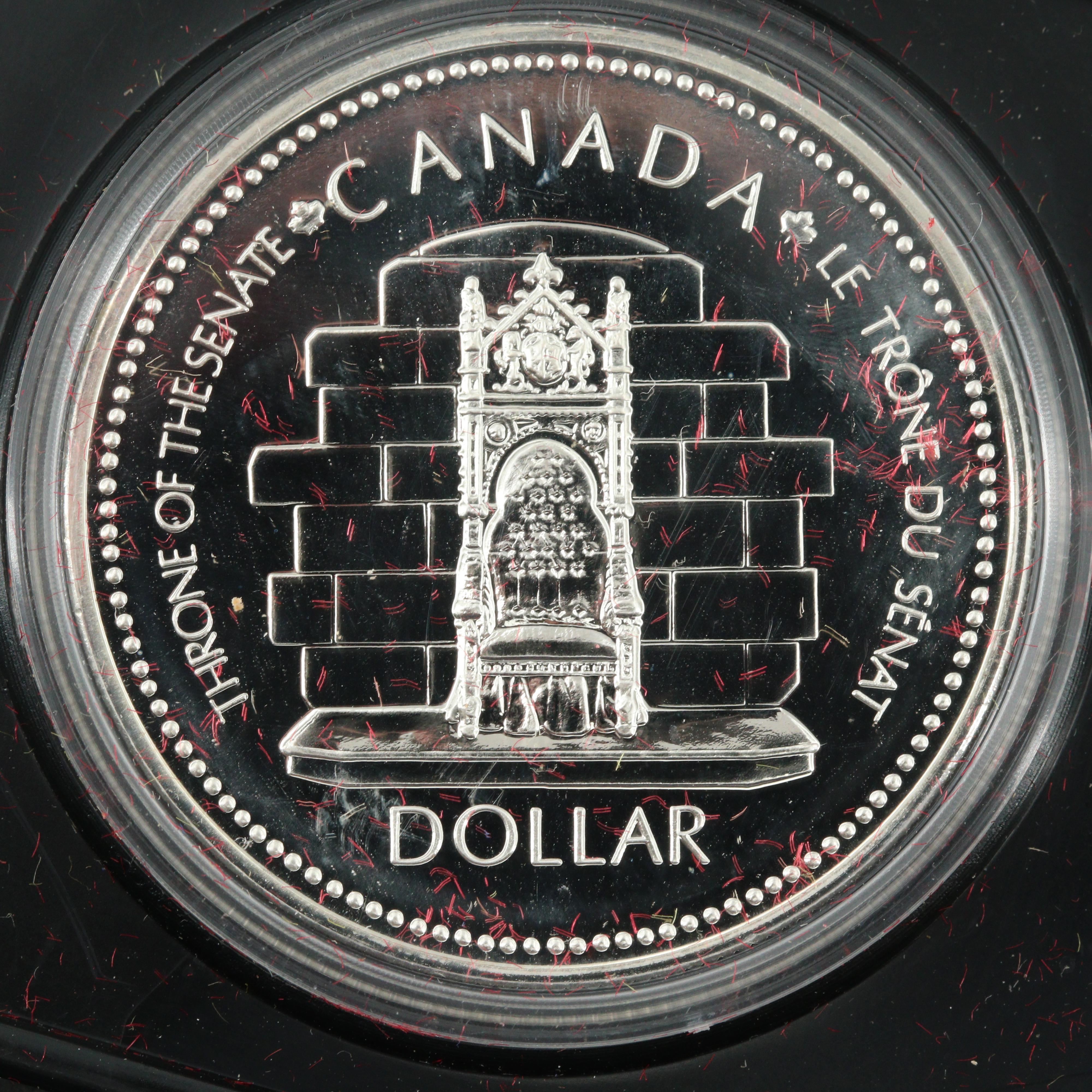 1977 Canadian Silver Jubilee Commemorative Silver Dollar