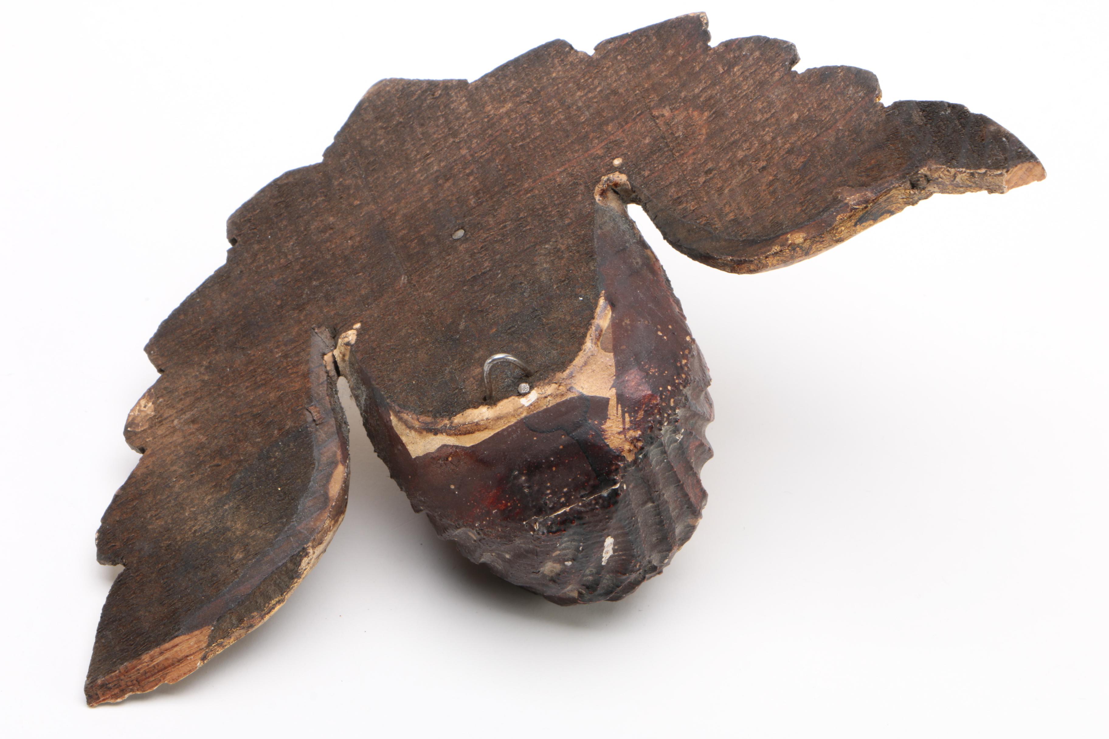 Dresden's Heinrich Mau 800 Silver and Porcelain Cherub Spoon With Wood Figure