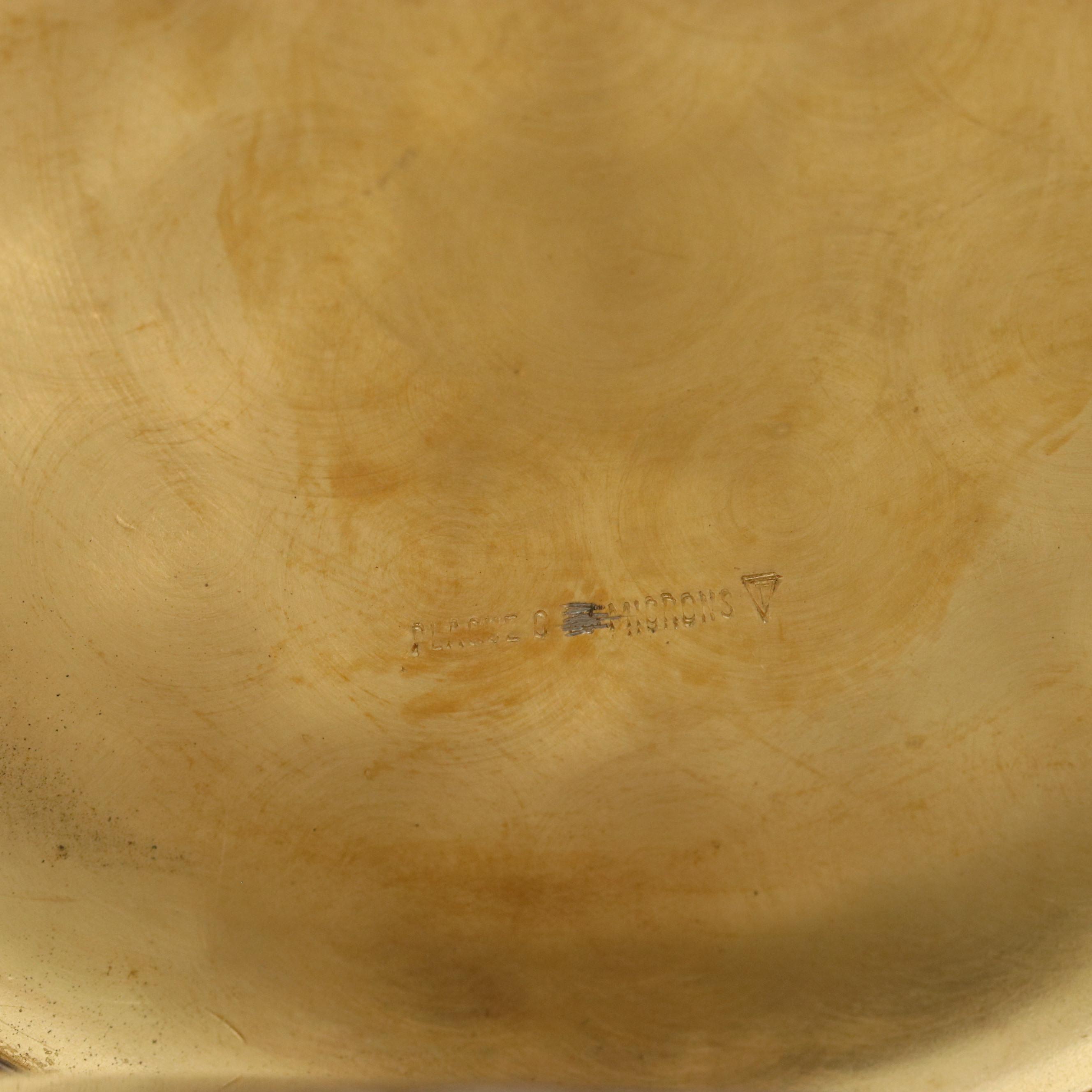 Vintage Hebdomas Eight Day Swiss Gold Tone Pocket Watch