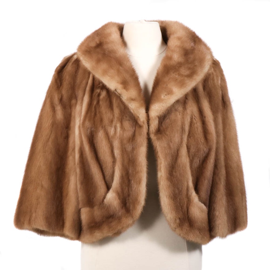 Morristown Furriers Pastel Mink Jacket