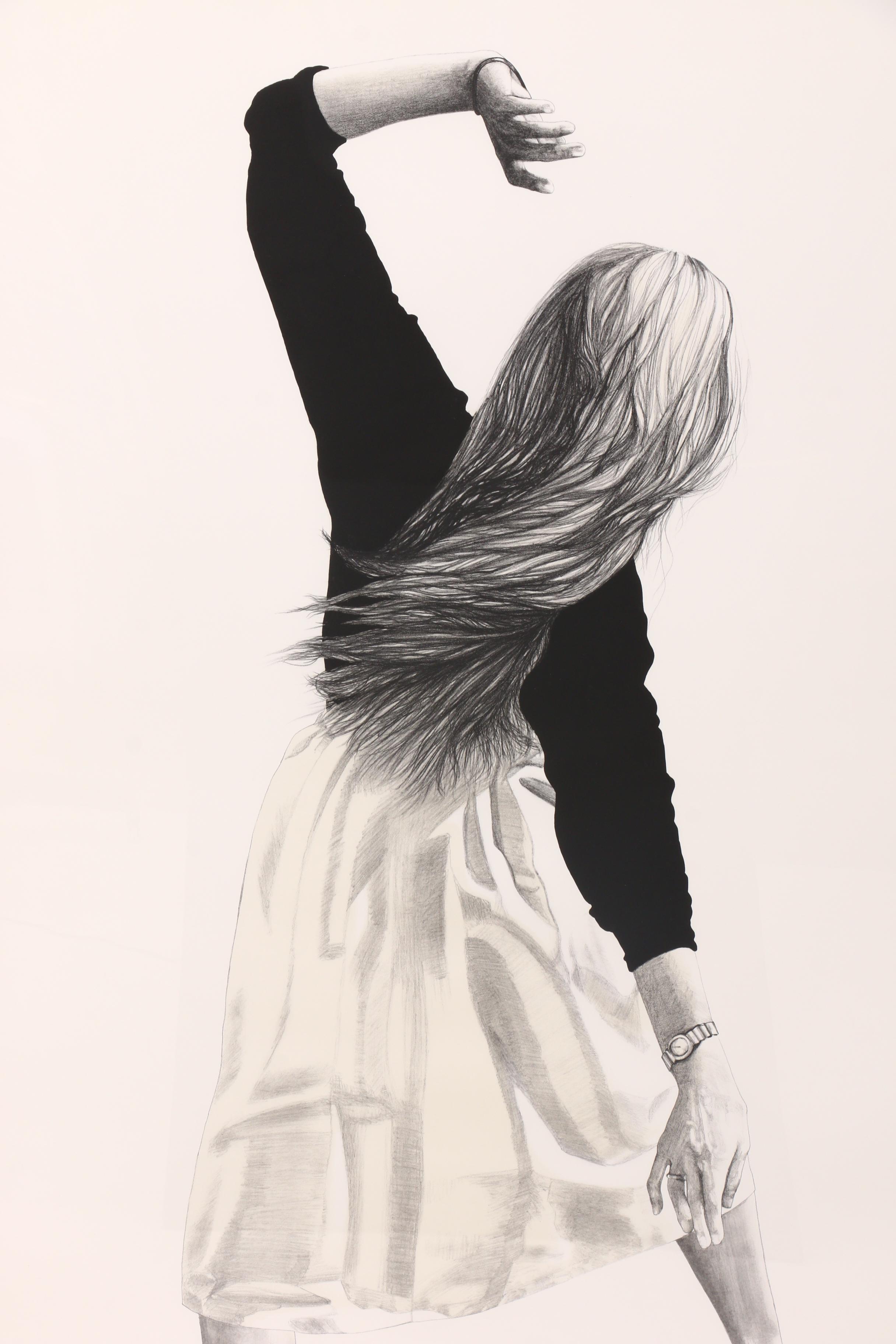 Robert Longo Lithograph "Anne from Men in the Cities"