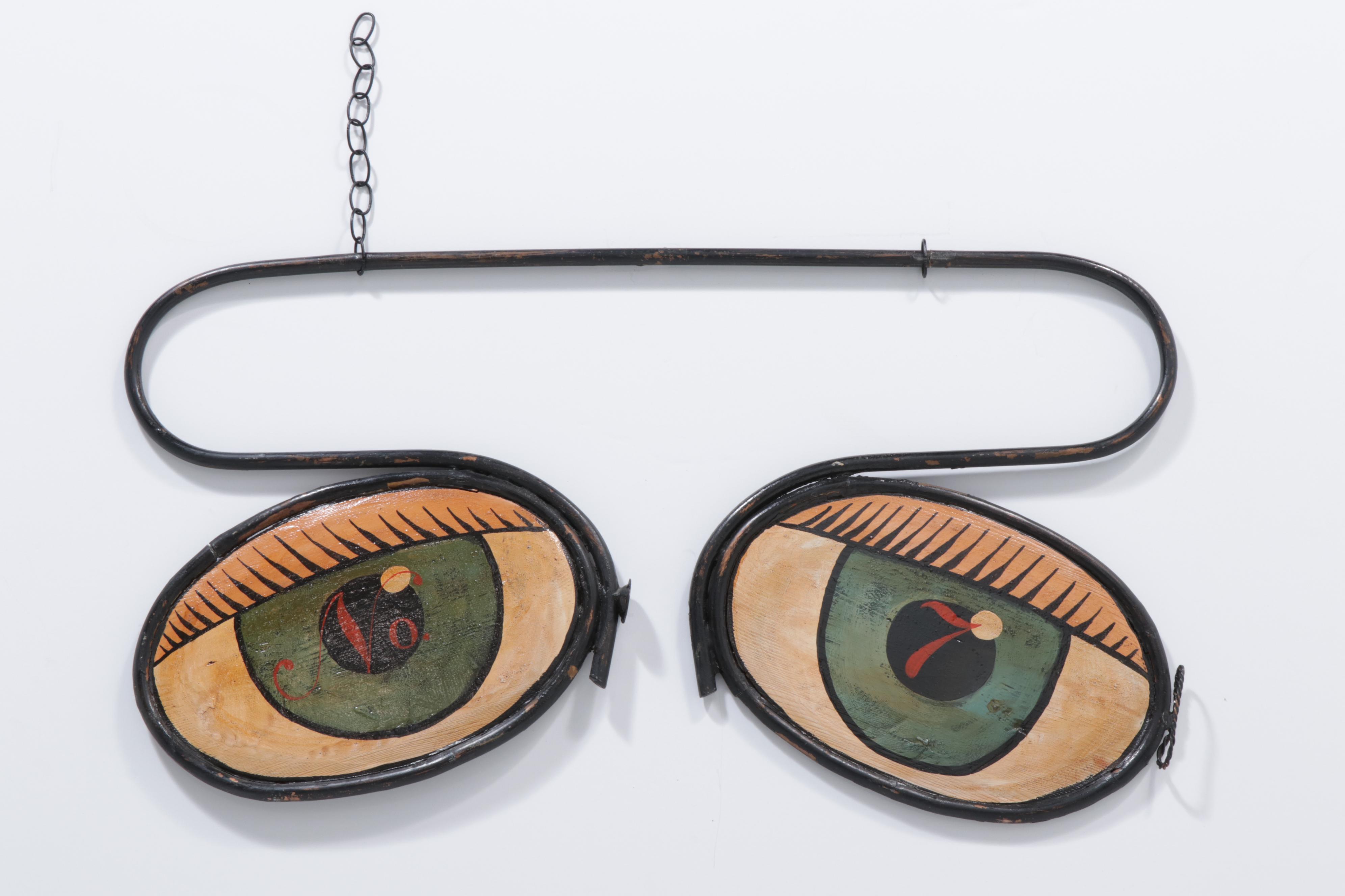 Simms & Co. Hand-Painted Advertising Sign, 20th Century