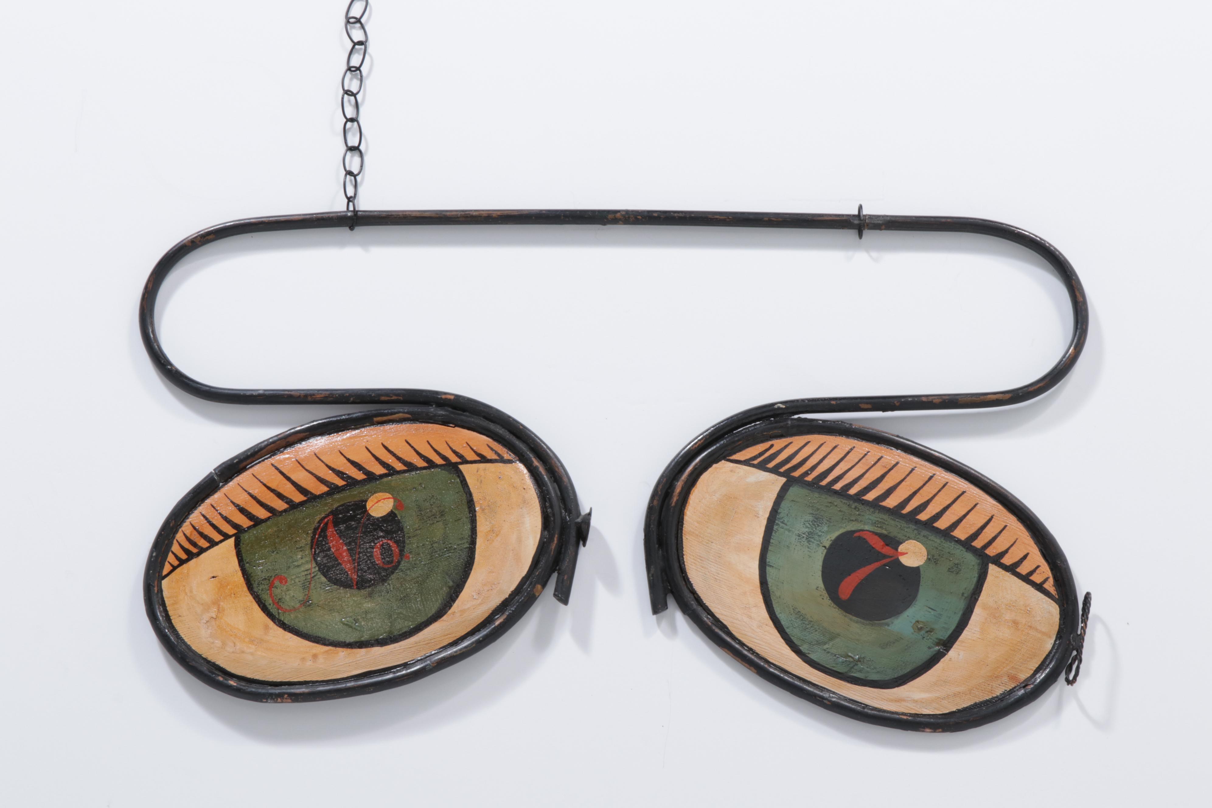 Simms & Co. Hand-Painted Advertising Sign, 20th Century