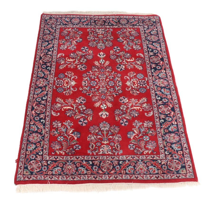 Hand-Knotted Persian Wool Rug