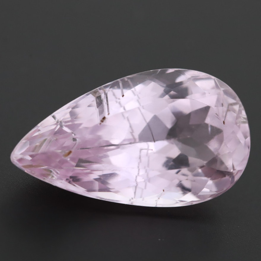 Loose 15.21 CT Kunzite Gemstone