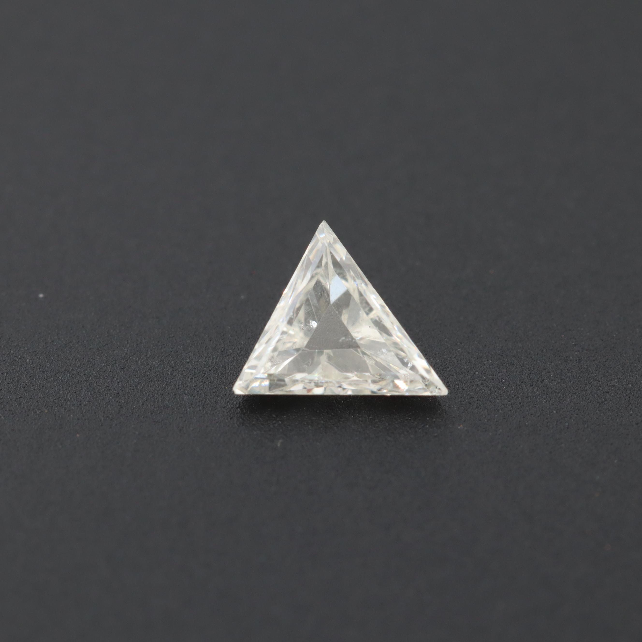 Matched Pair Loose Triangle Step Cut 0.49 CTW Diamonds