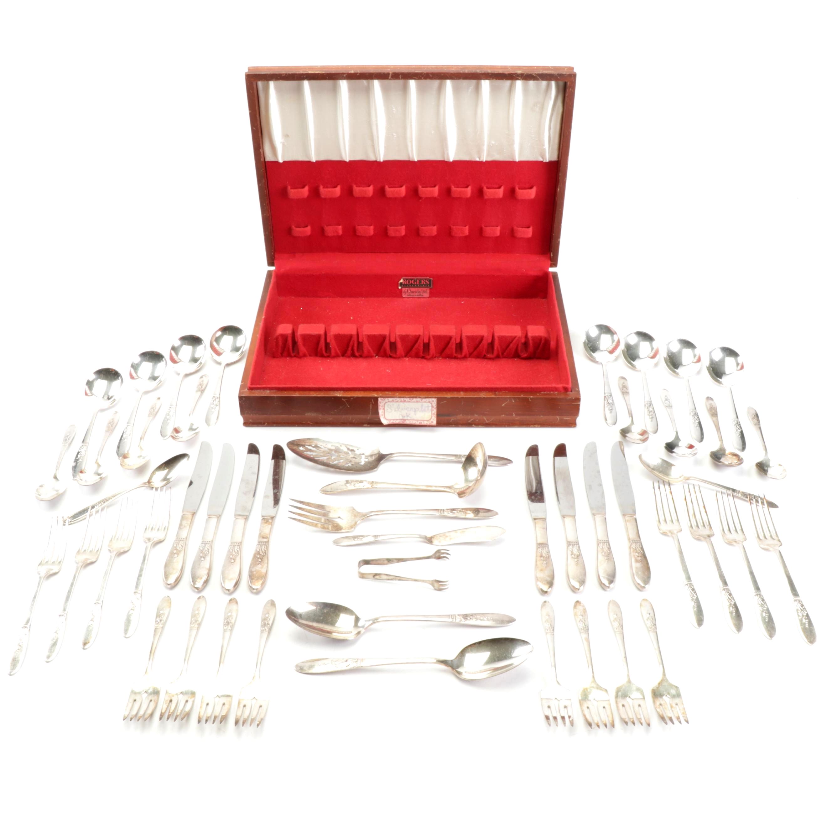 Simeon L. & George H. Rogers Company Silver Plate Flatware by Oneda