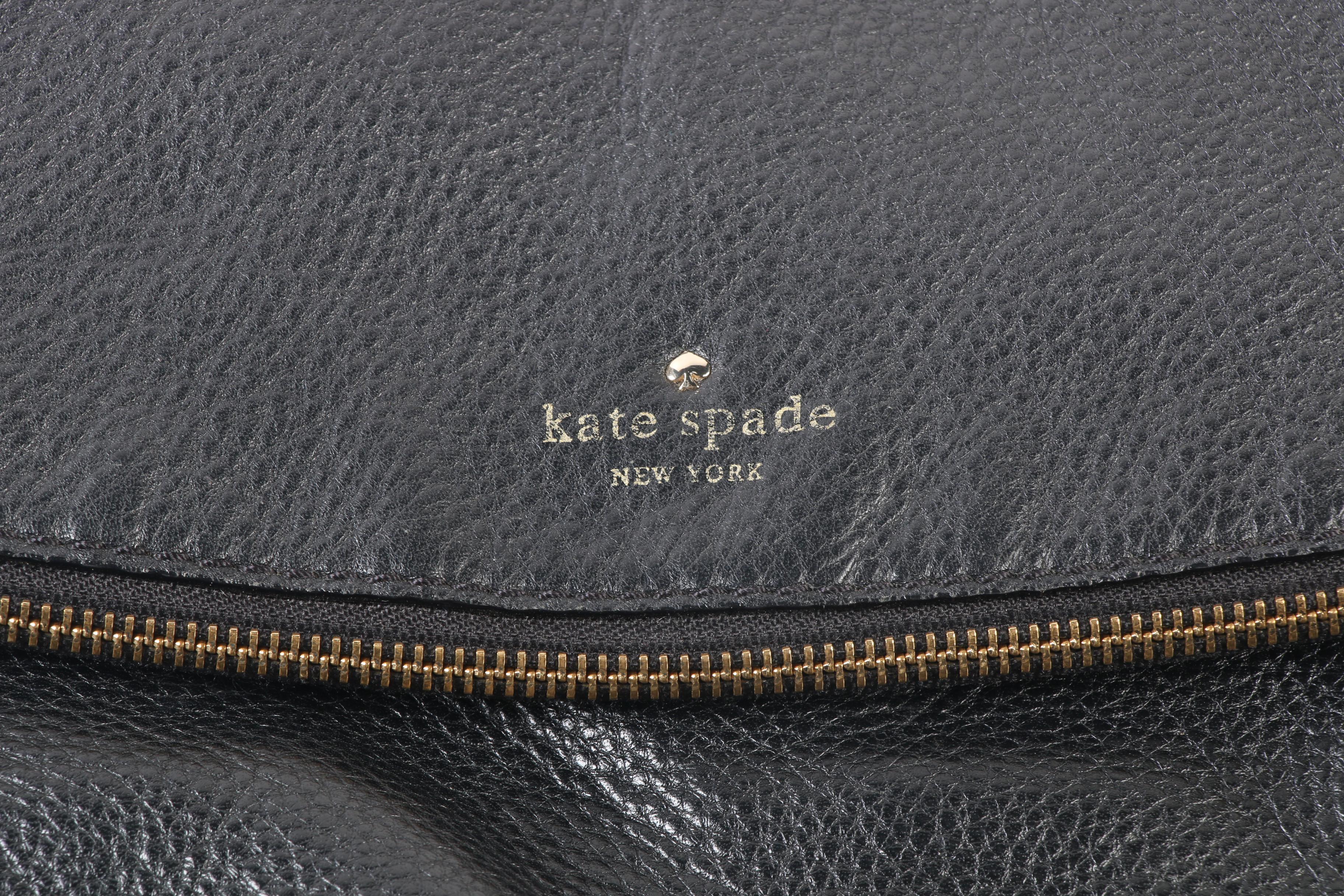 Kate Spade New York Cobble Hill Carson Black Pebbled Leather Crossbody Bag