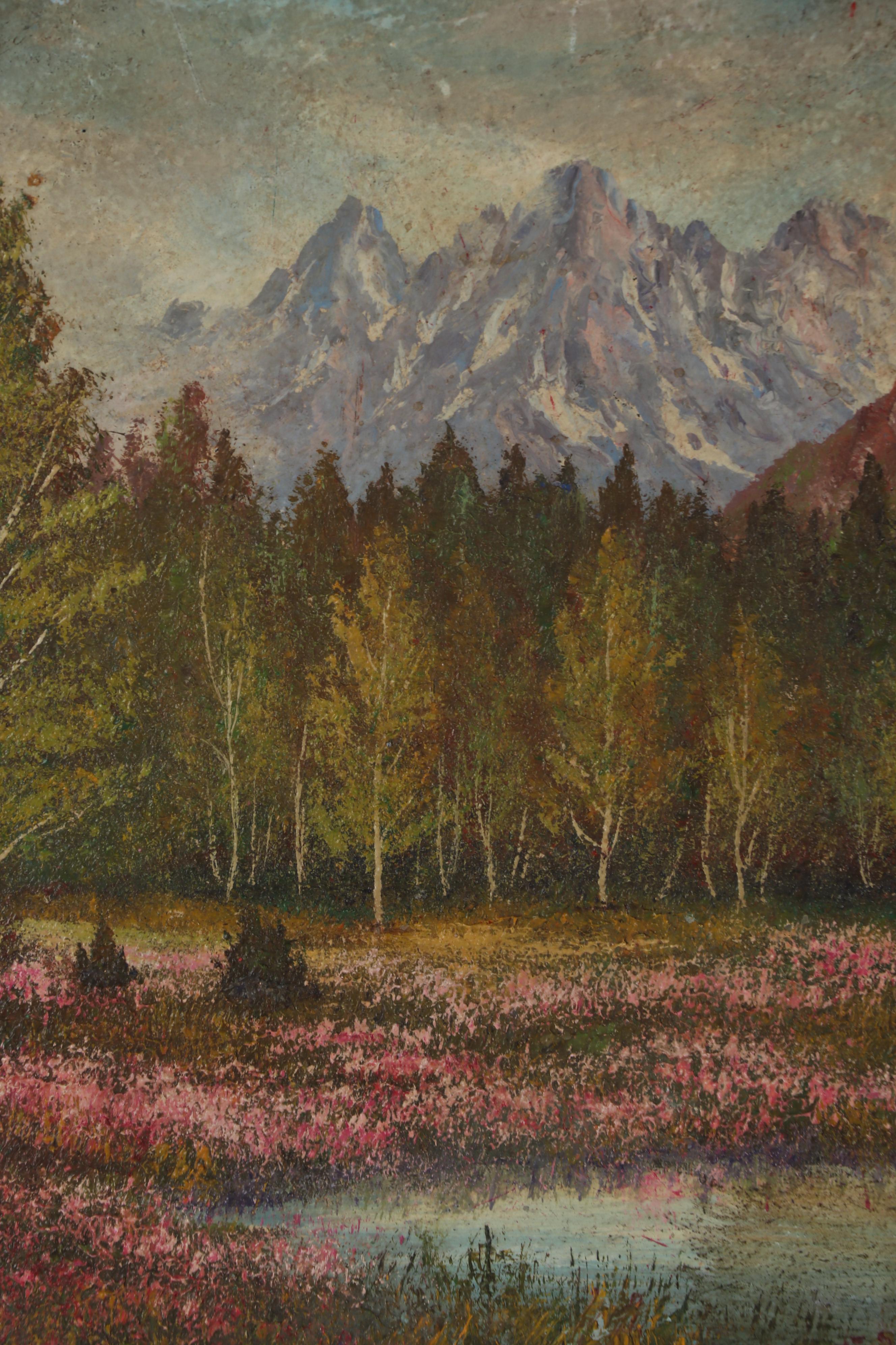 Edmund Ward 1930-1950 Landscape Oil Paintings