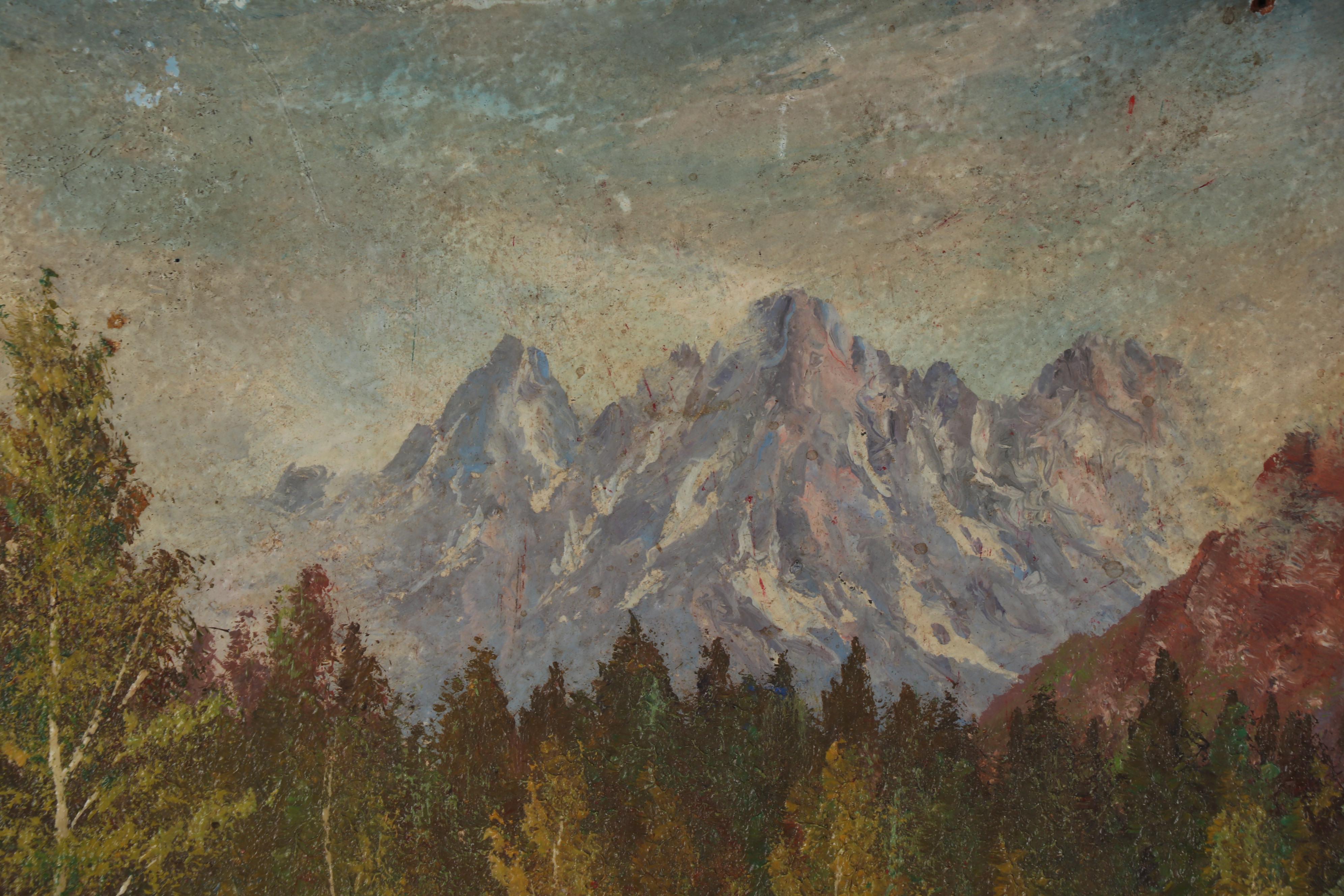 Edmund Ward 1930-1950 Landscape Oil Paintings