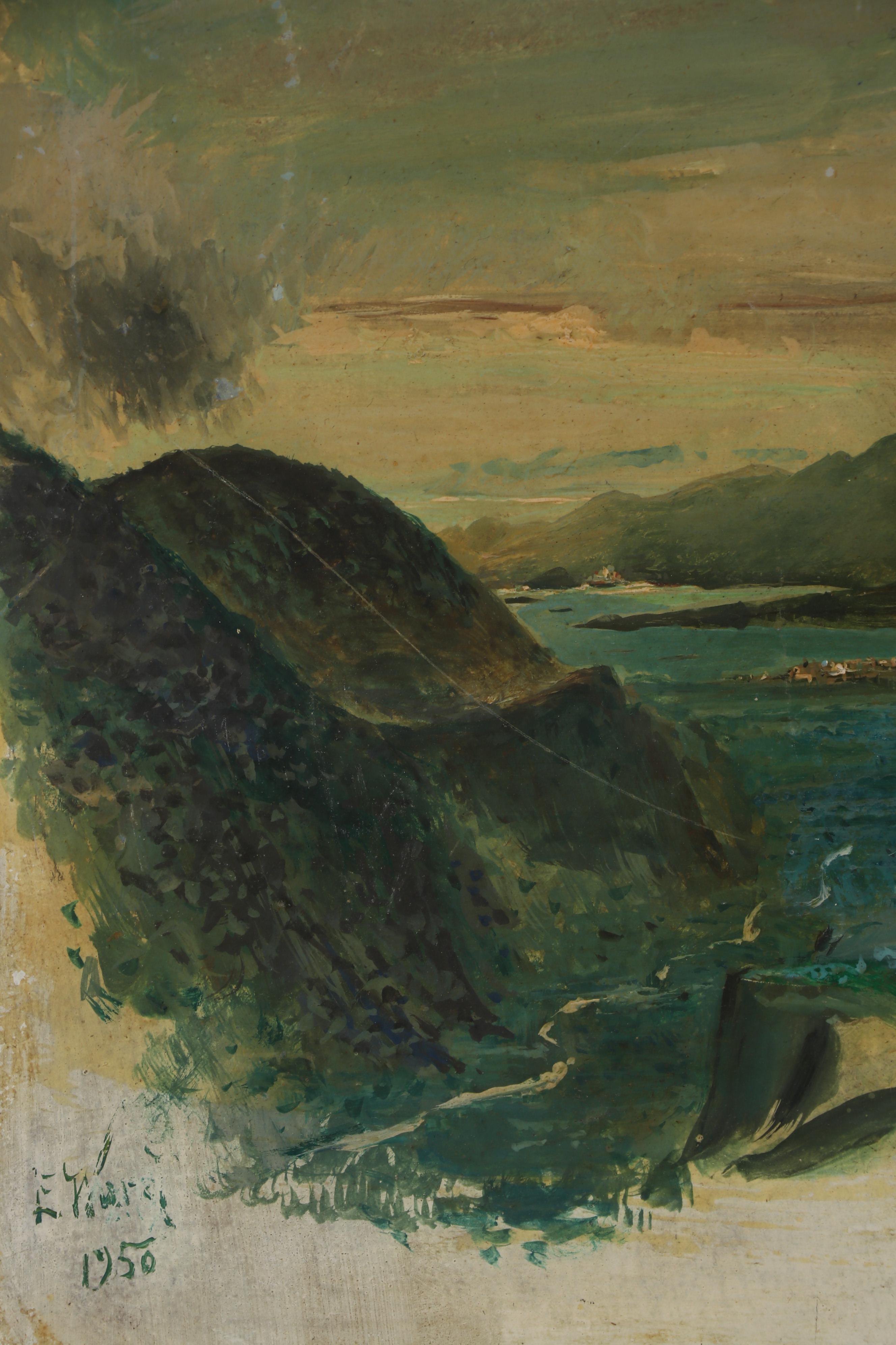 Edmund Ward 1930-1950 Landscape Oil Paintings