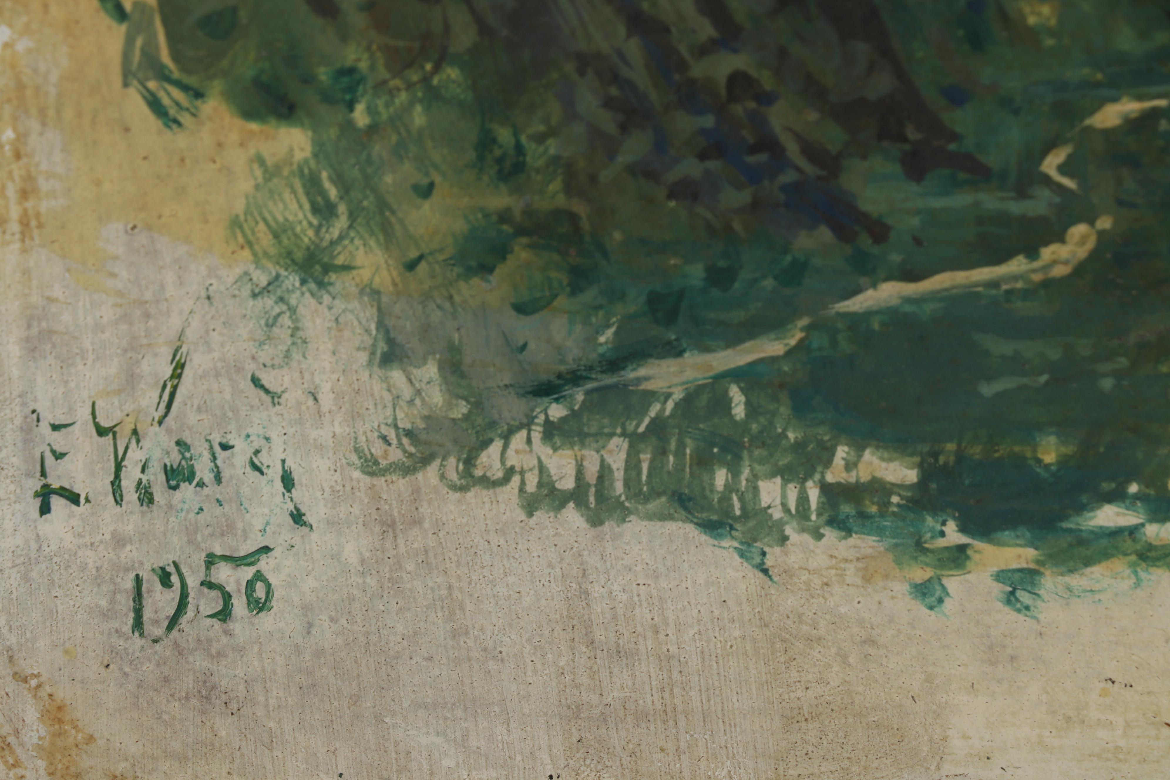 Edmund Ward 1930-1950 Landscape Oil Paintings