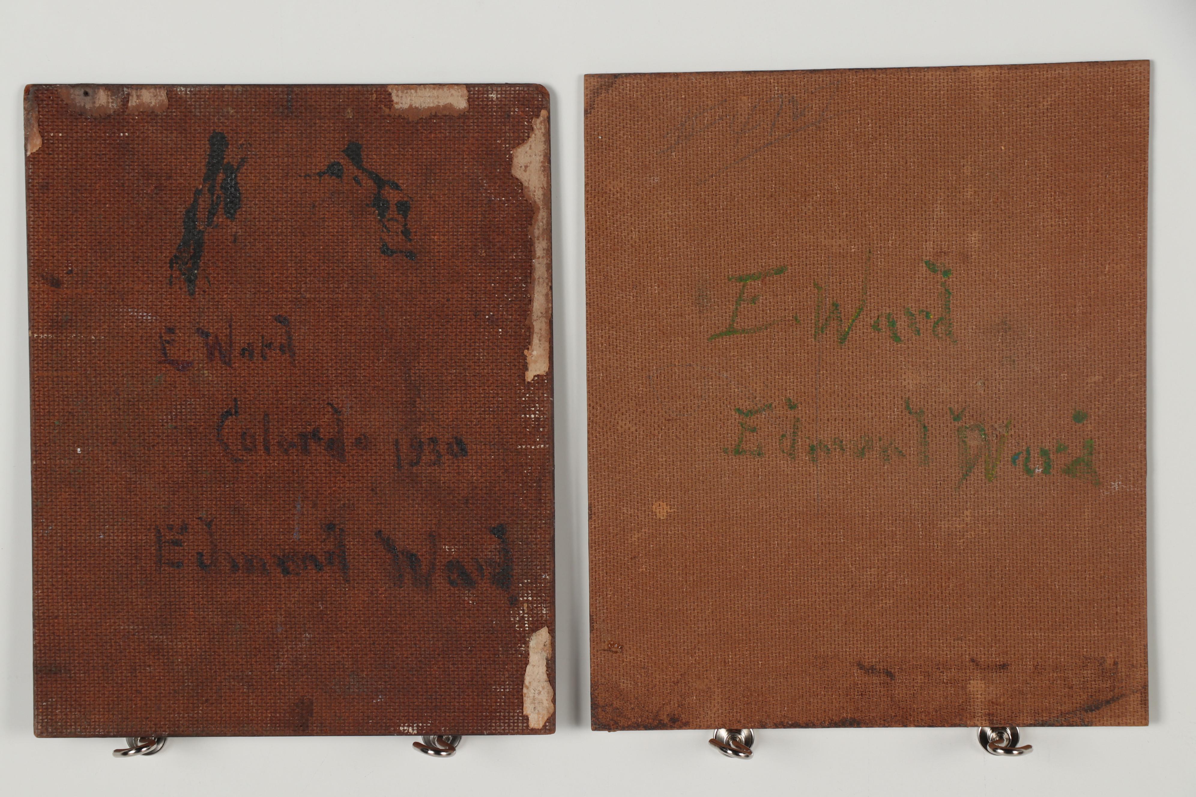 Edmund Ward 1930-1950 Landscape Oil Paintings