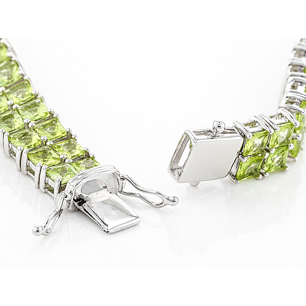 Sterling Silver Peridot Bracelet