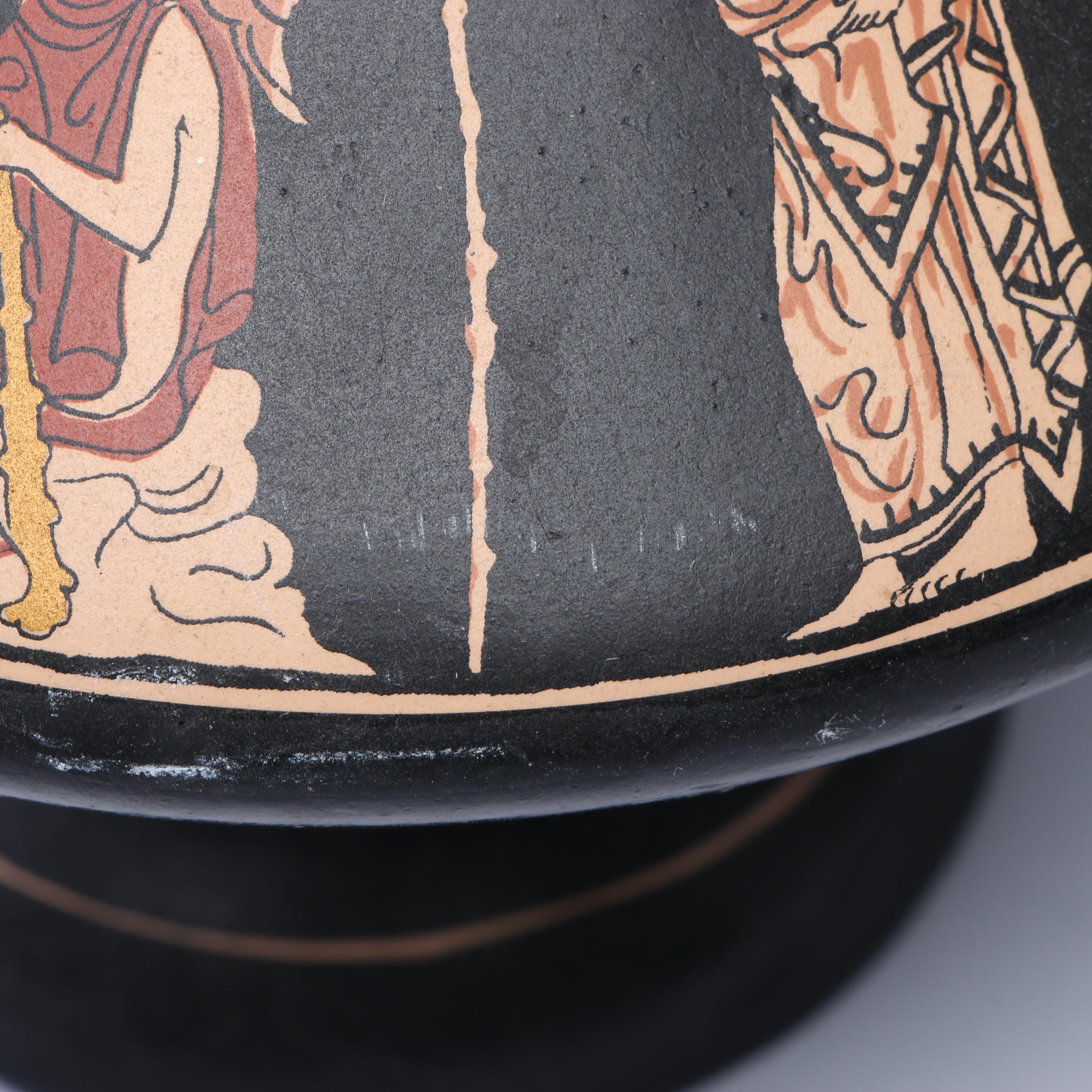 D. Vassilopoulos Greek Pottery Replica Ewers, 1960s