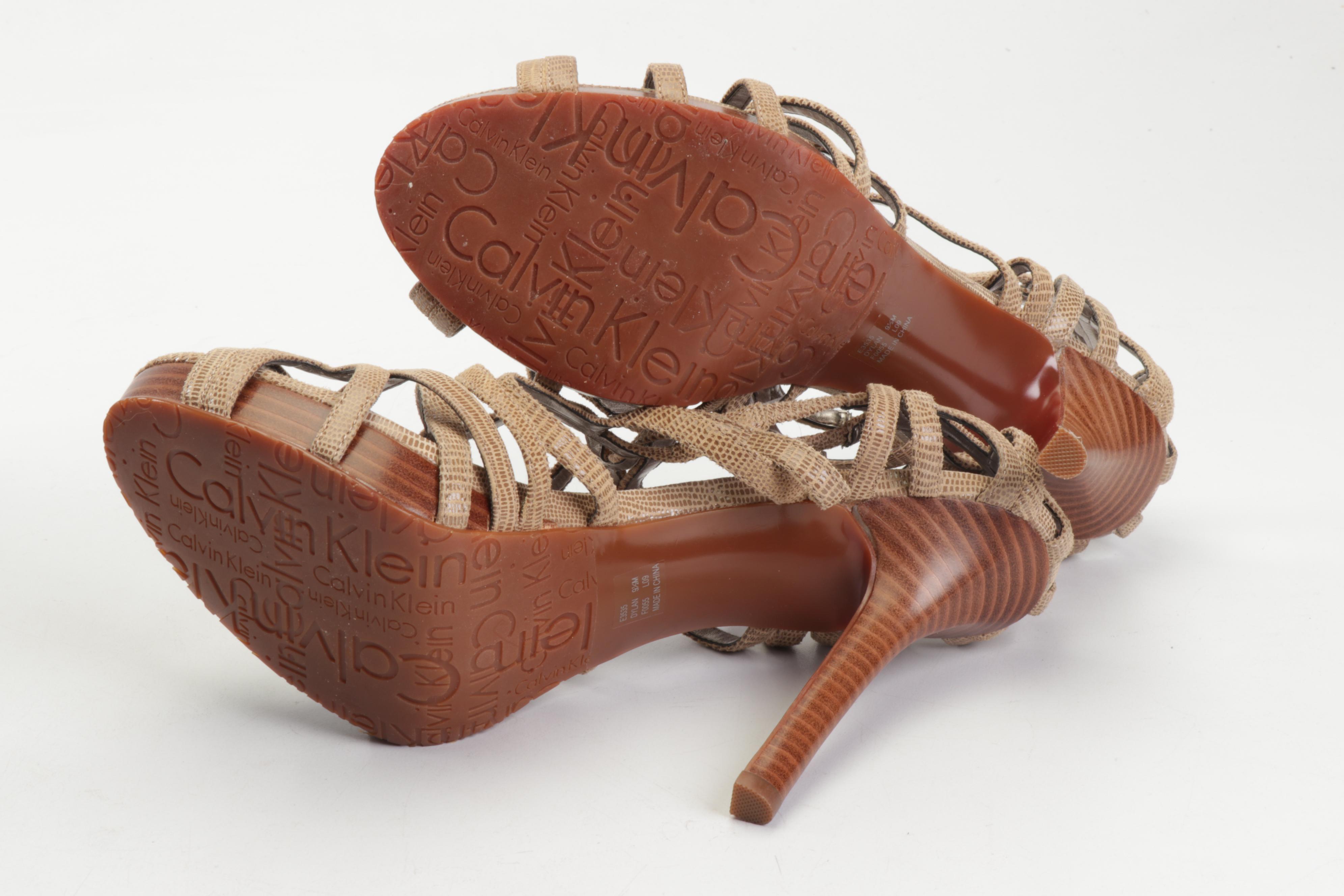 Calvin Klein and Rachel Roy High Heel Shoes Including Dylan and Fawnah Heels