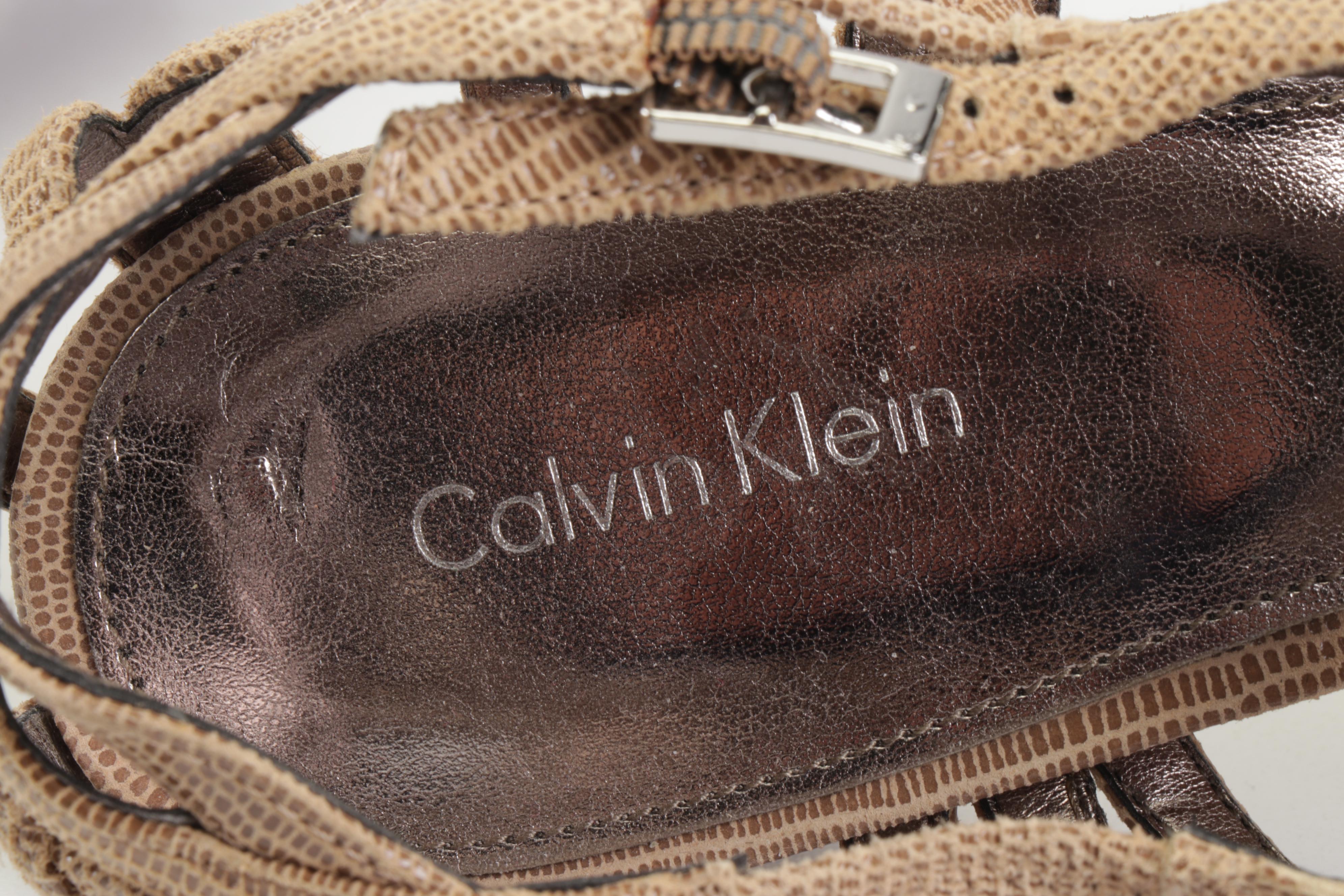 Calvin Klein and Rachel Roy High Heel Shoes Including Dylan and Fawnah Heels