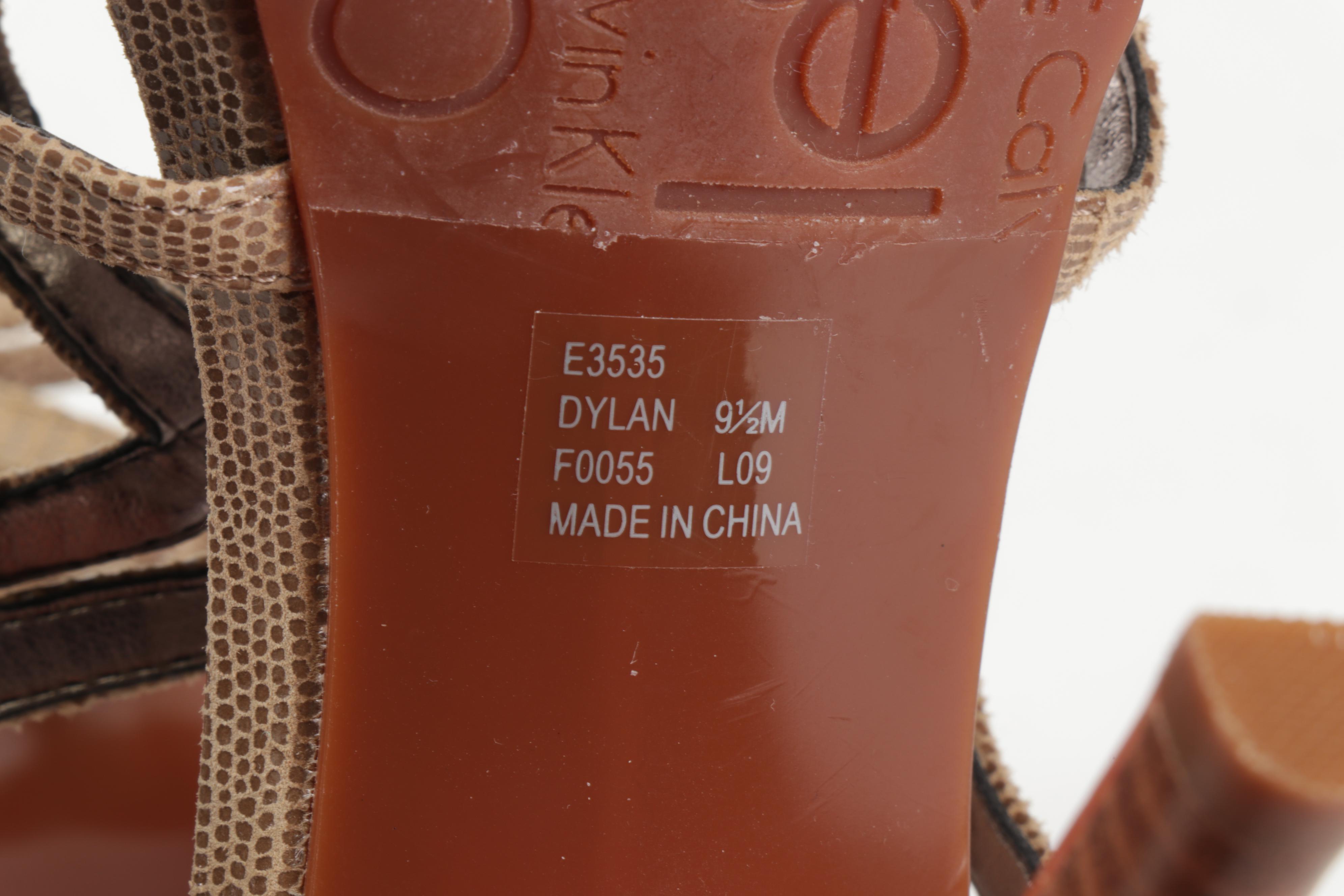 Calvin Klein and Rachel Roy High Heel Shoes Including Dylan and Fawnah Heels