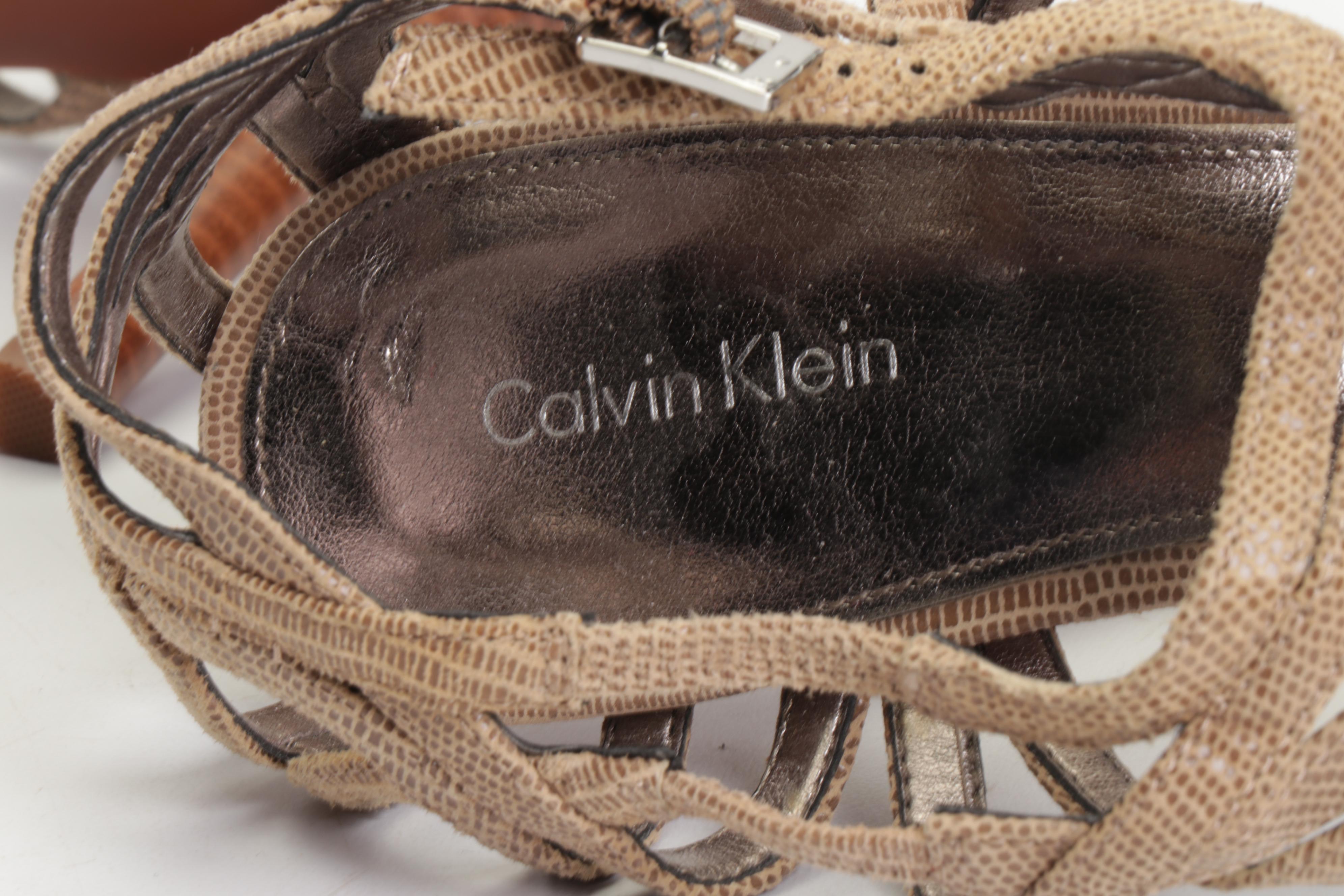 Calvin Klein and Rachel Roy High Heel Shoes Including Dylan and Fawnah Heels