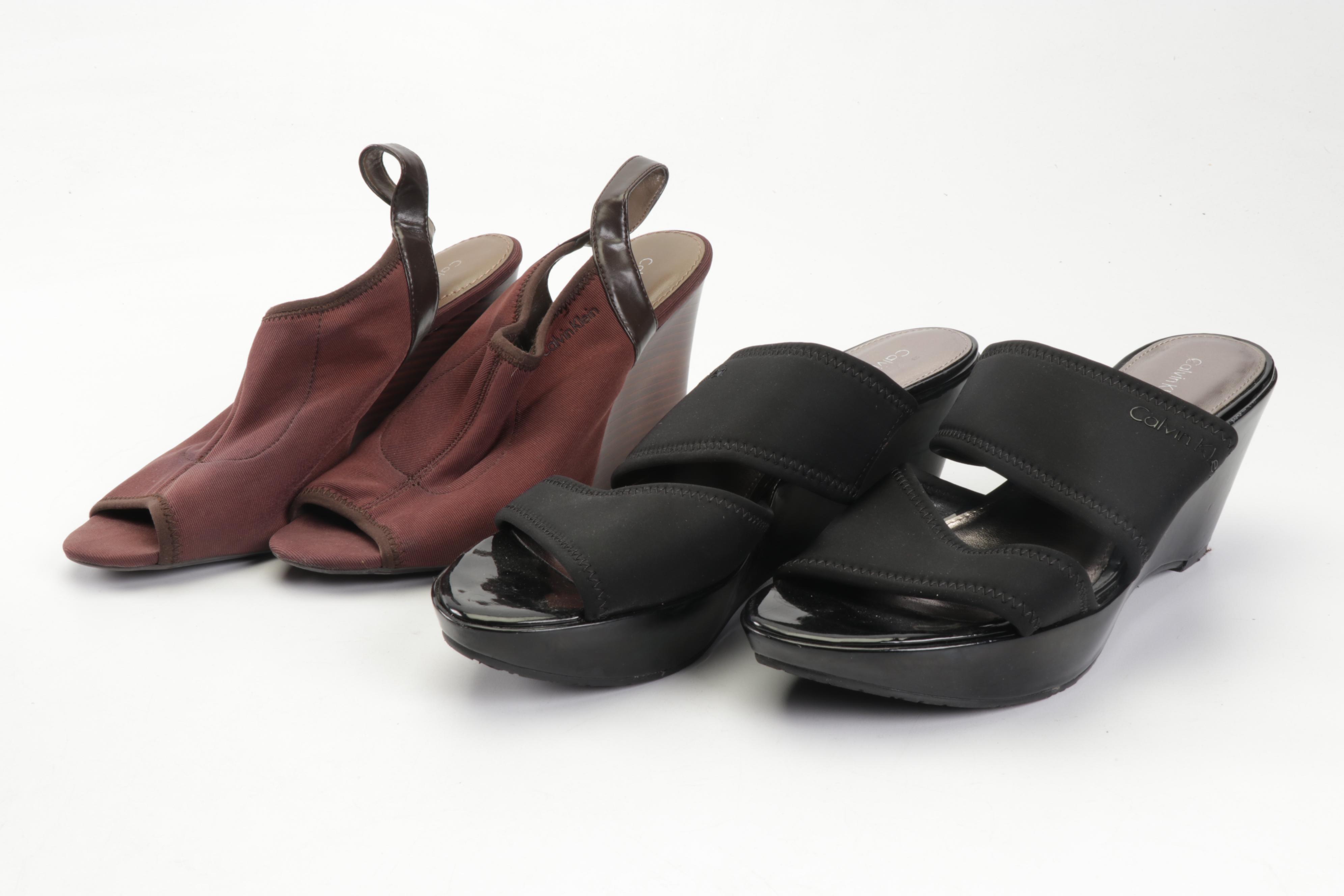 Calvin Klein and Rachel Roy High Heel Shoes Including Dylan and Fawnah Heels