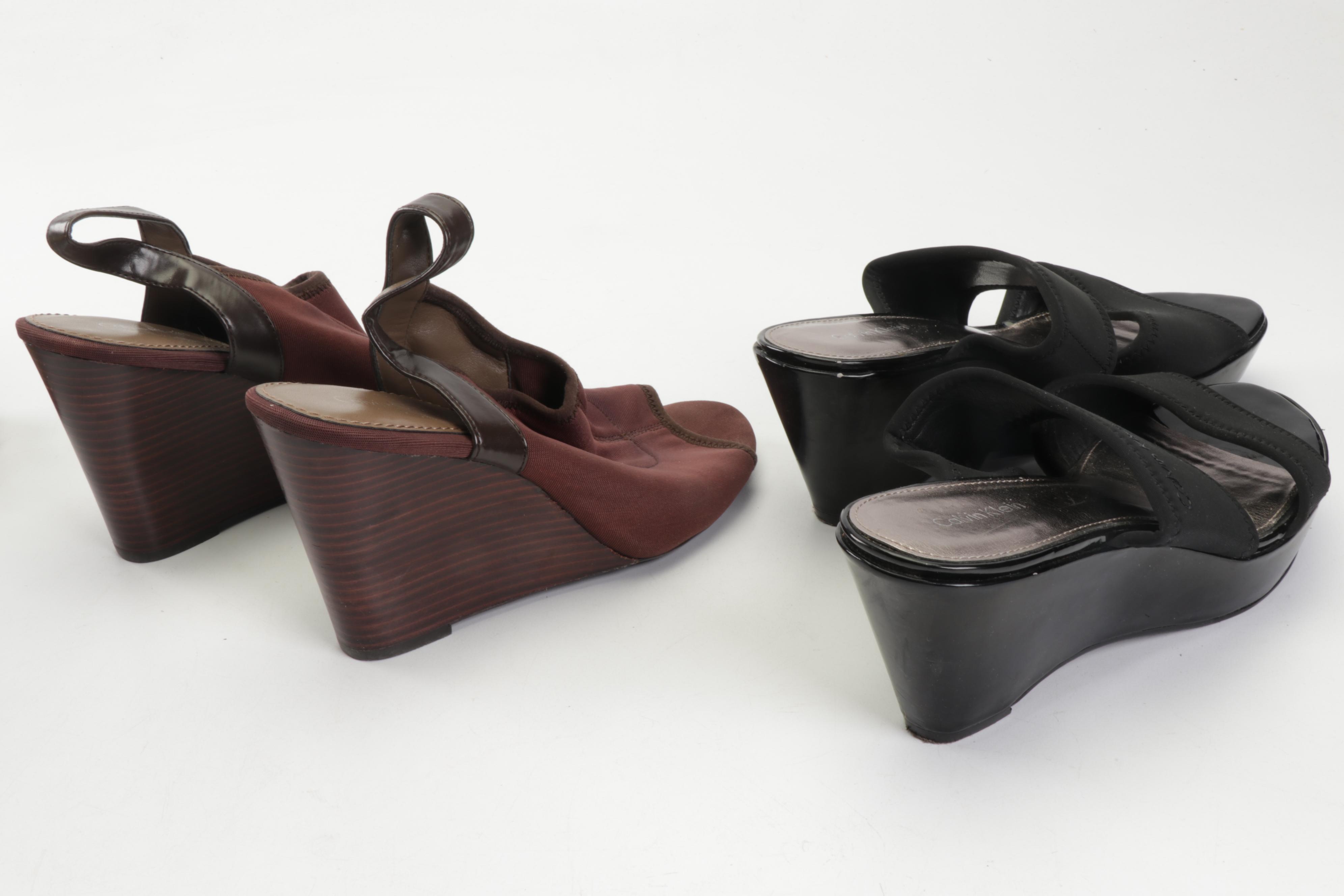 Calvin Klein and Rachel Roy High Heel Shoes Including Dylan and Fawnah Heels