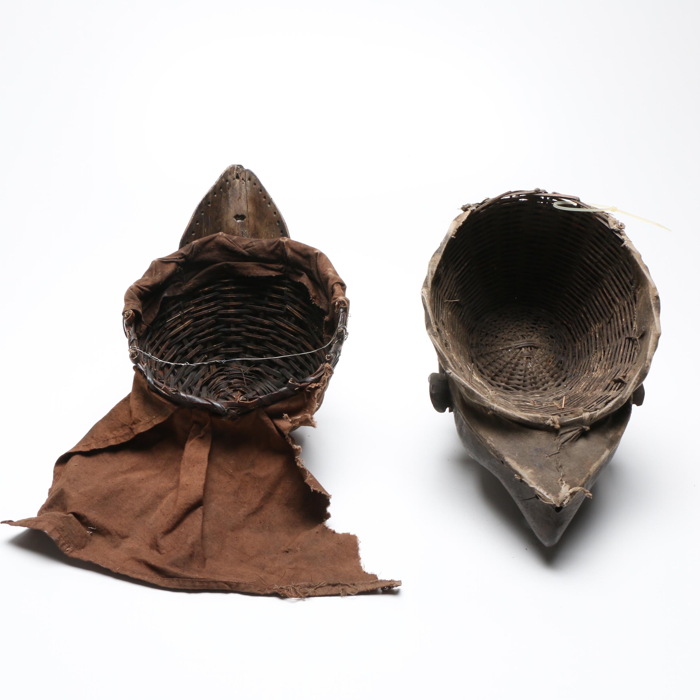 Hand-Carved Bassa Masks, 20th Century