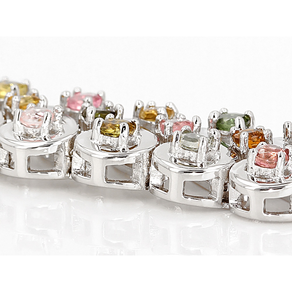Sterling Silver Tourmaline Bracelet