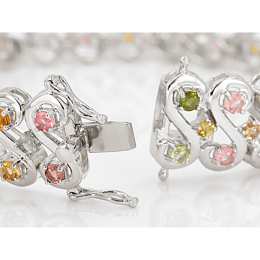 Sterling Silver Tourmaline Bracelet