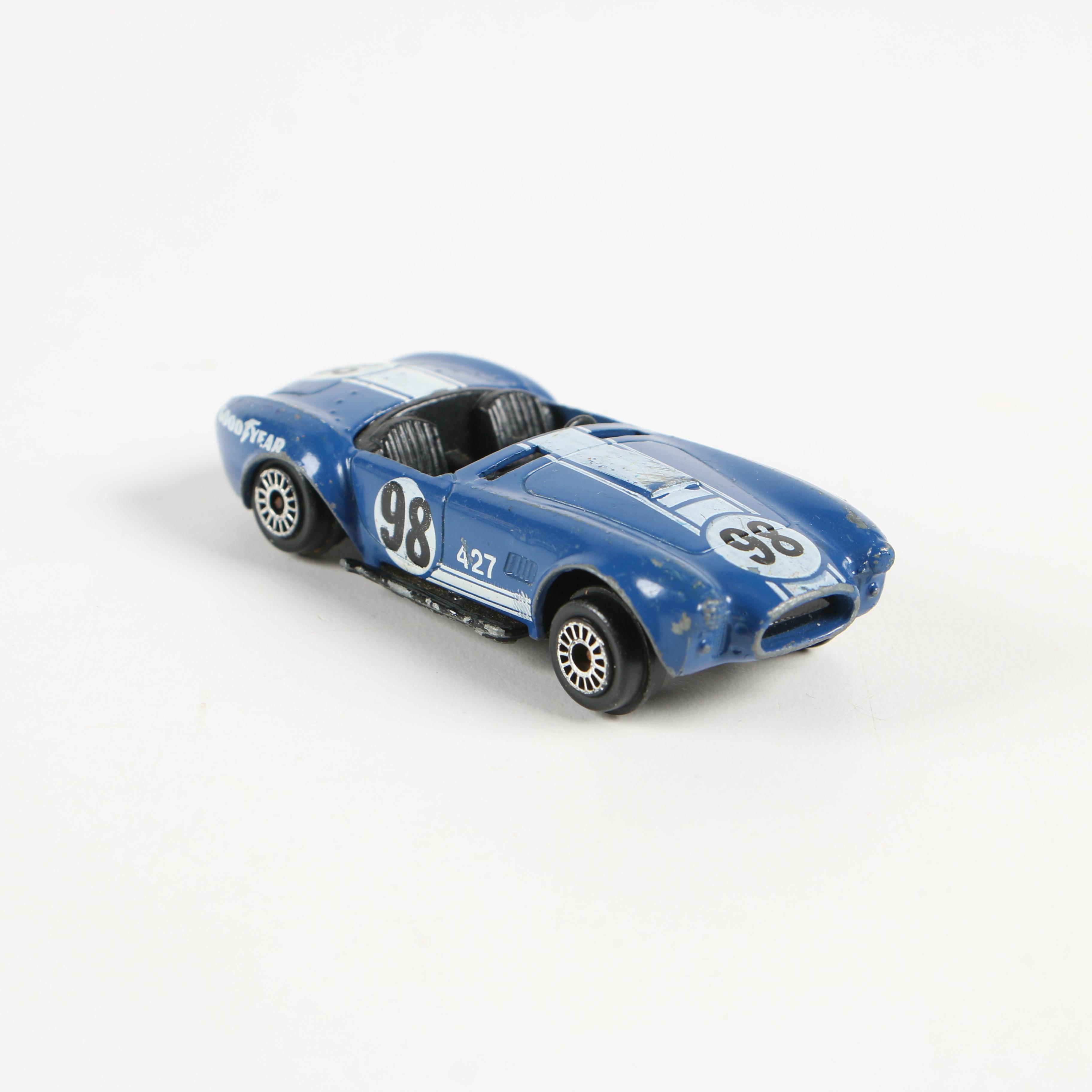 Die-Cast "Matchbox" Cars and Collector's Case