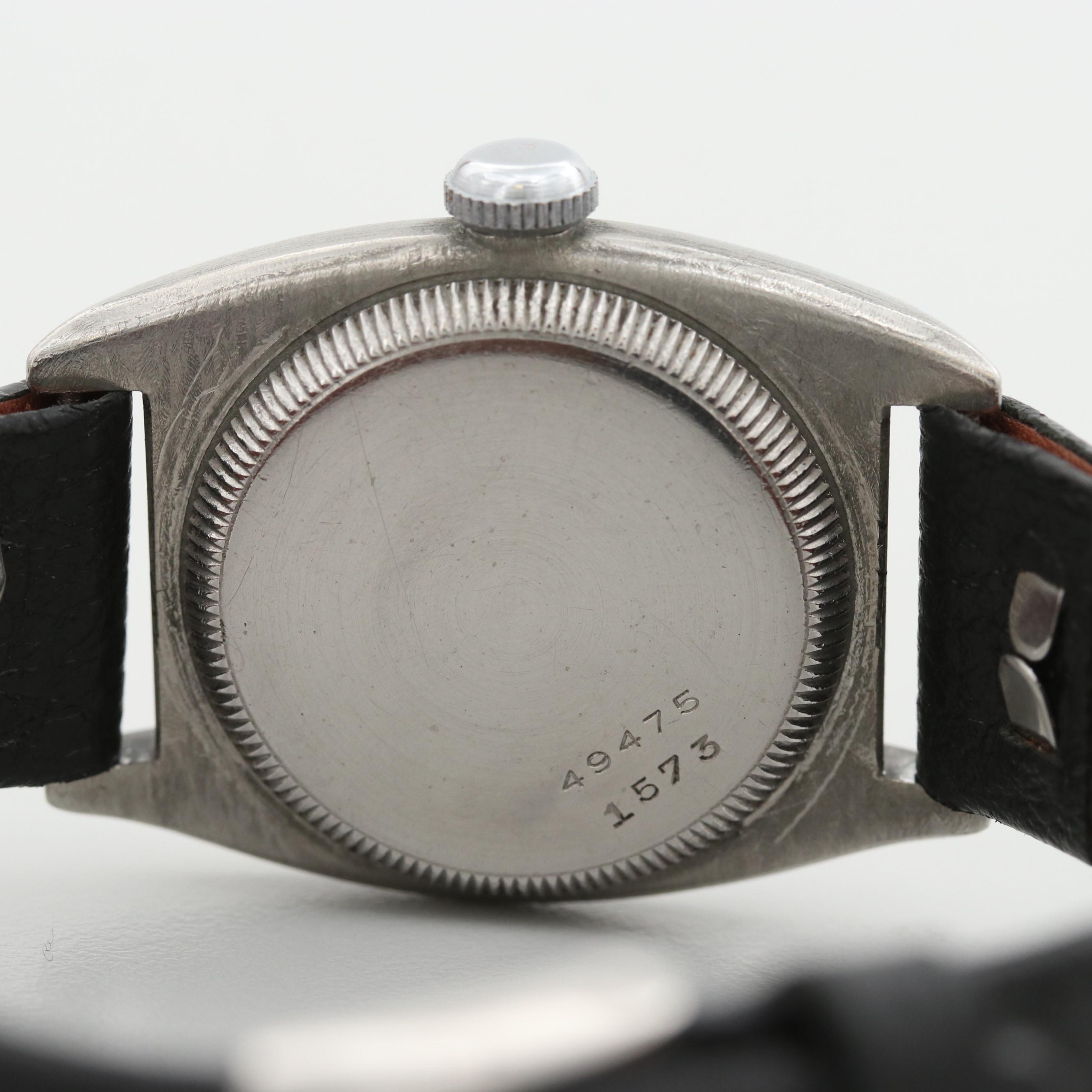 Vintage Rolex Viceroy 1573 Stainless Steel Stem Wind Watch, 1938