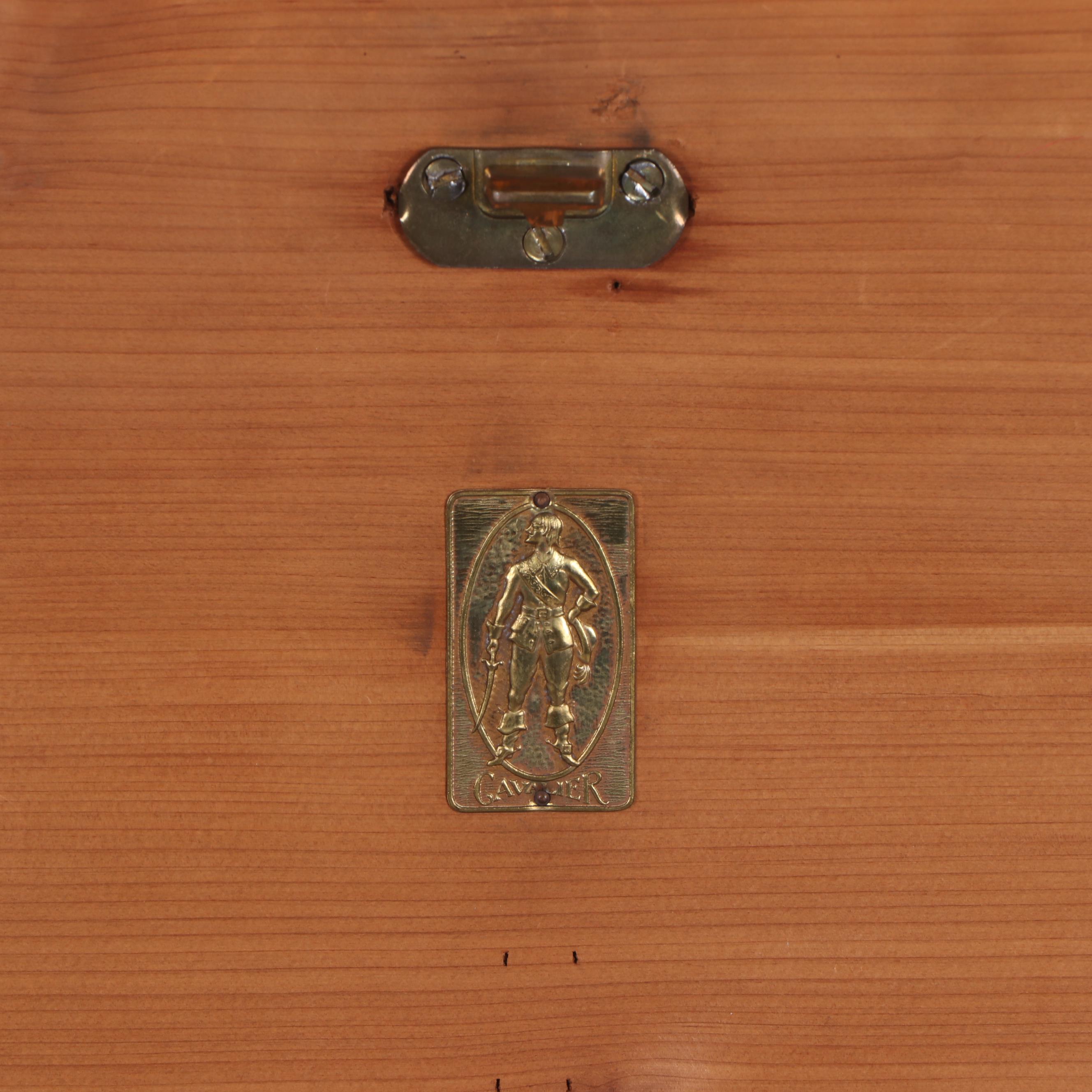 Tennessee Furniture "Cavalier" Cedar Chest, Early 20th Century