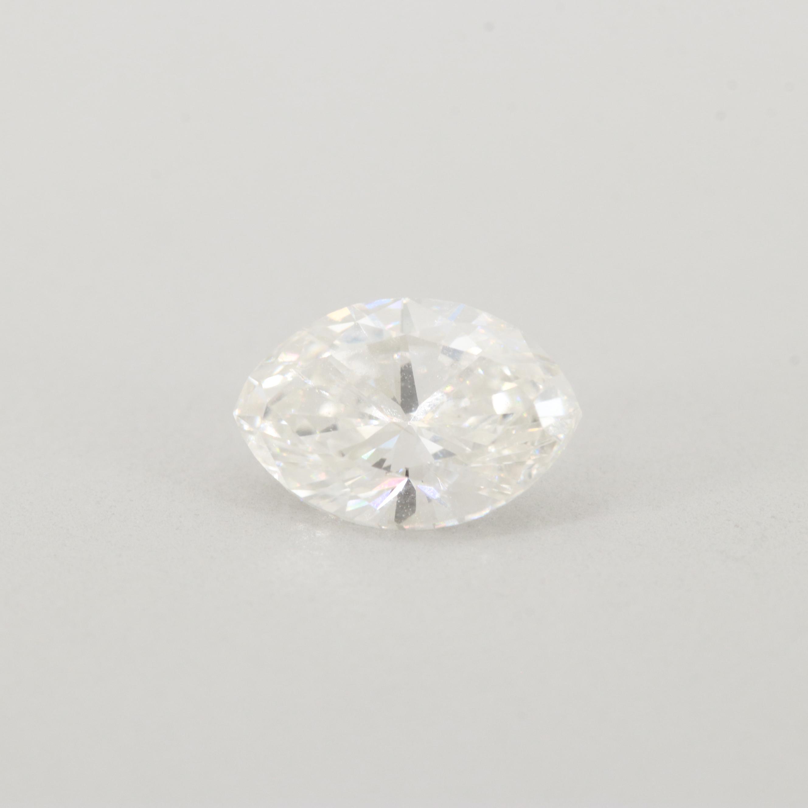 Loose 1.02 CT Marquise Faceted Diamond