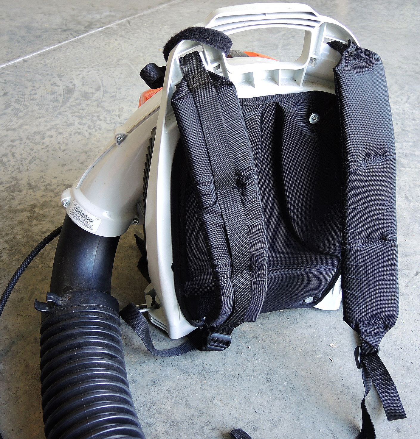 Stihl BR430 Backpack Blower with Utility Dolly