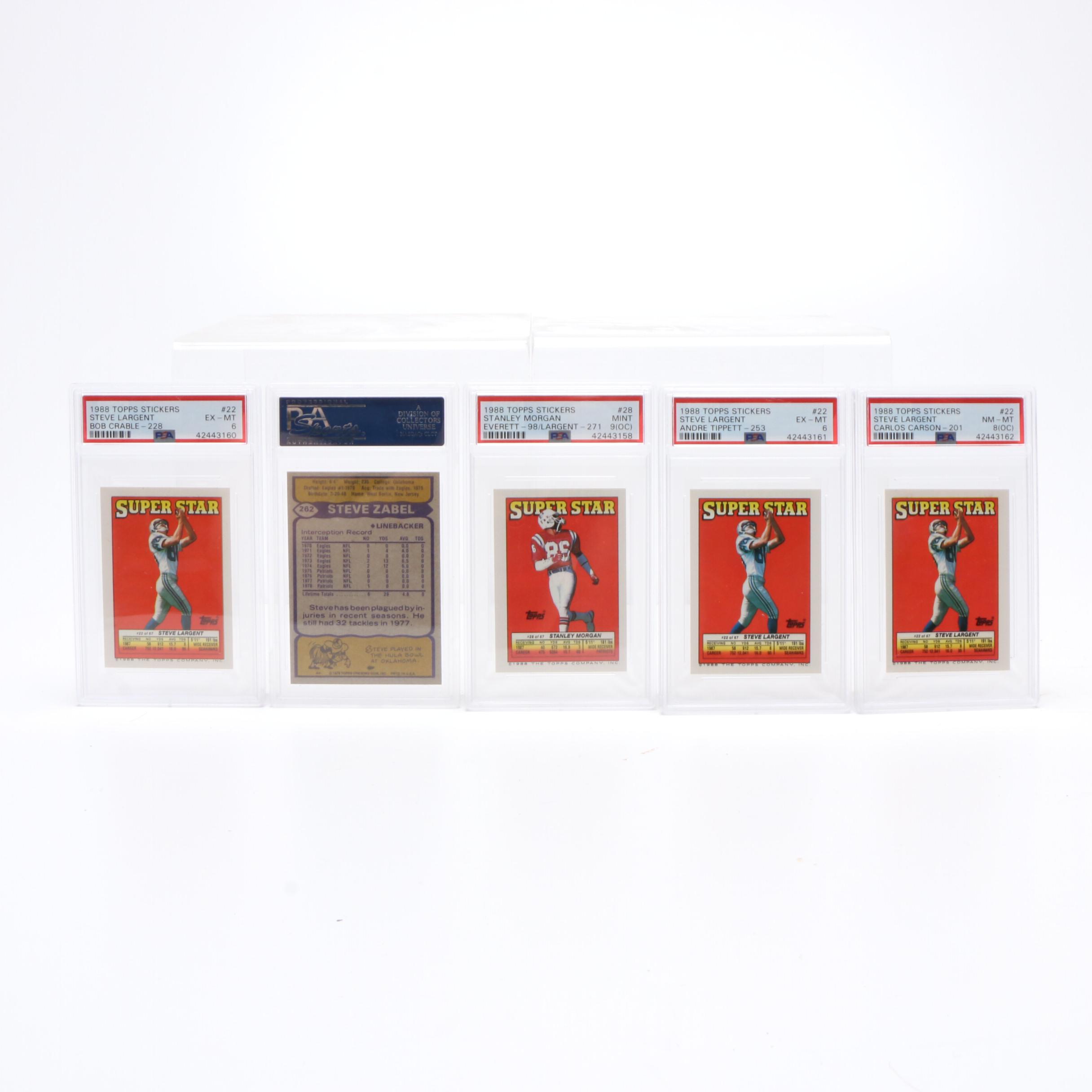 PSA Graded Football Cards